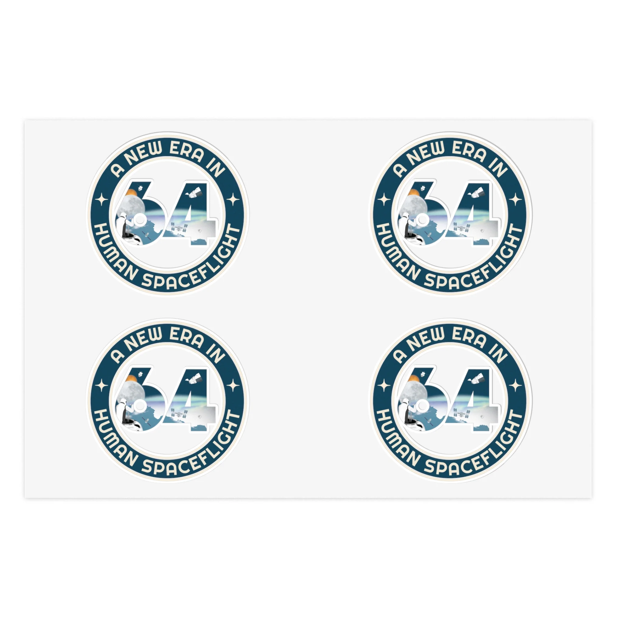 A New Era of Spaceflight Sticker Sheet