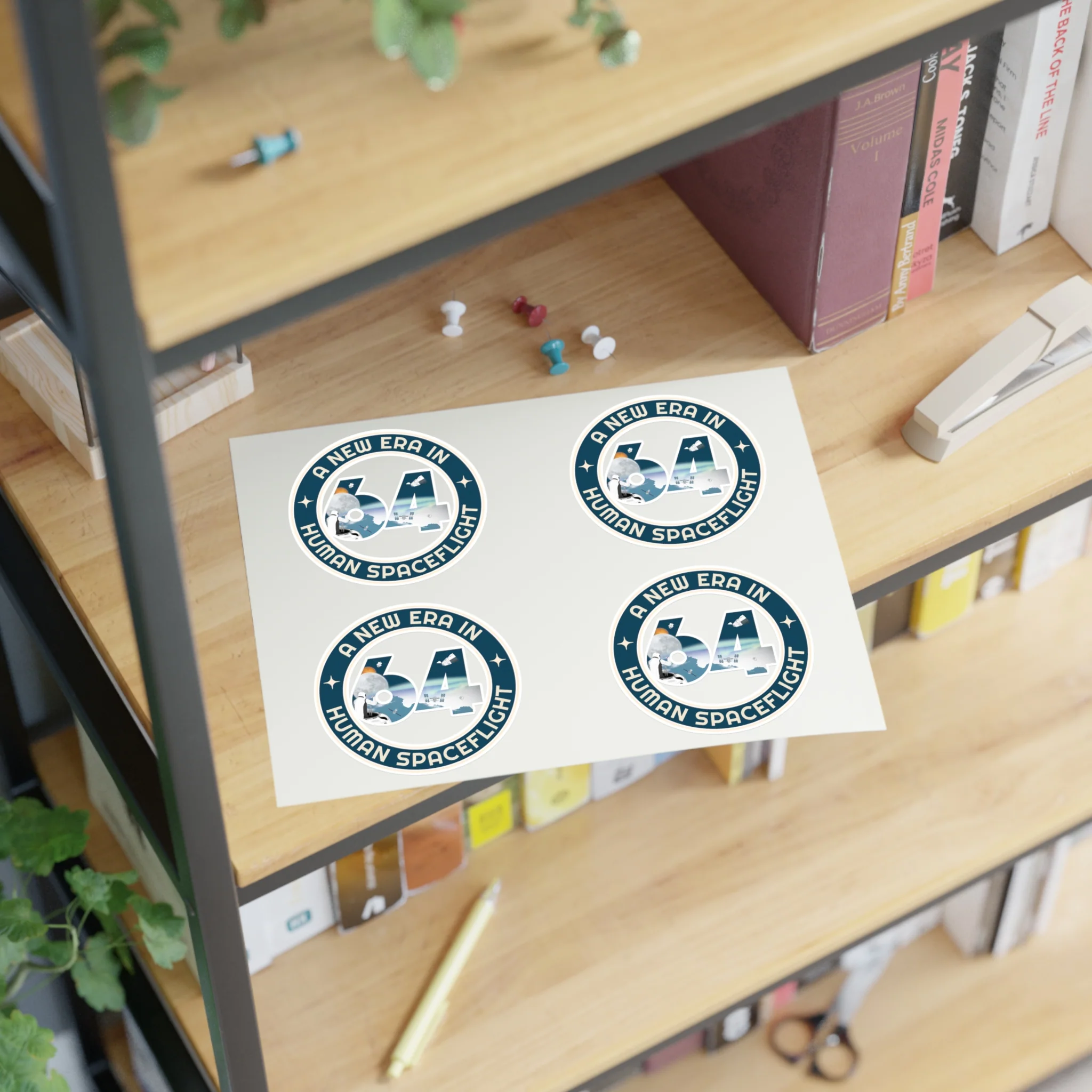 A New Era of Spaceflight Sticker Sheet - Image 8