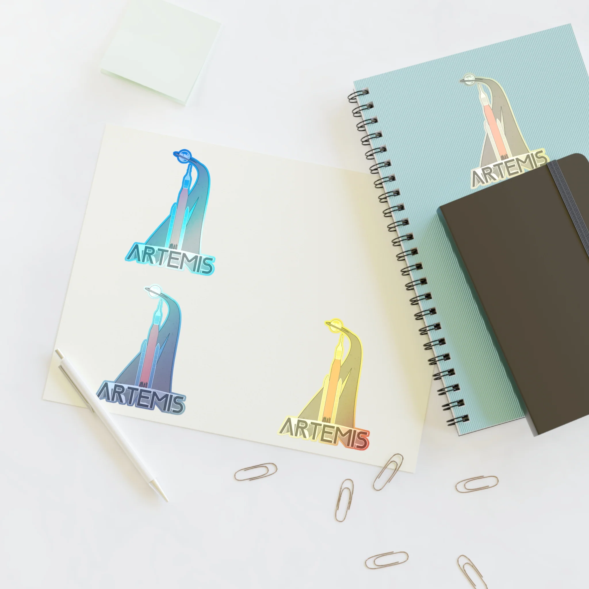 Artemis II Vintage - Sticker Sheet - Image 16