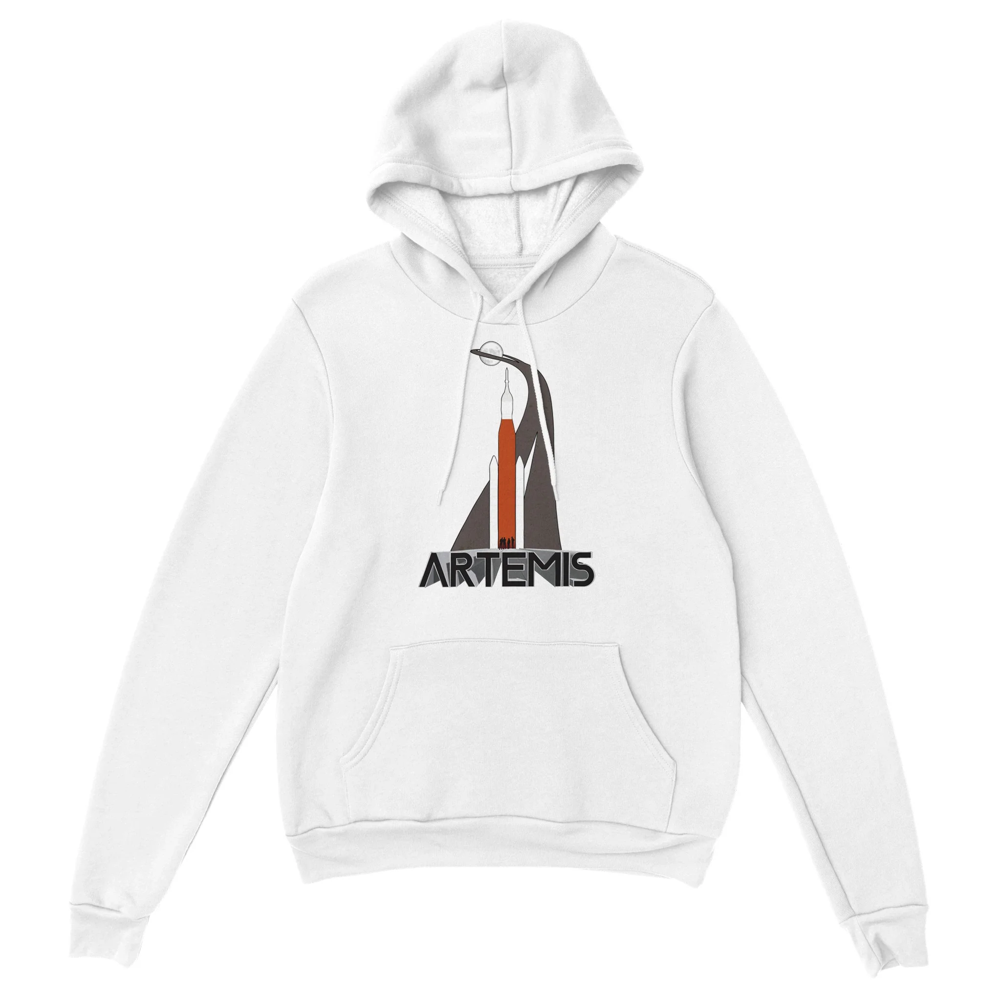 Artemis II Vintage - Unisex Hoodie - Image 3
