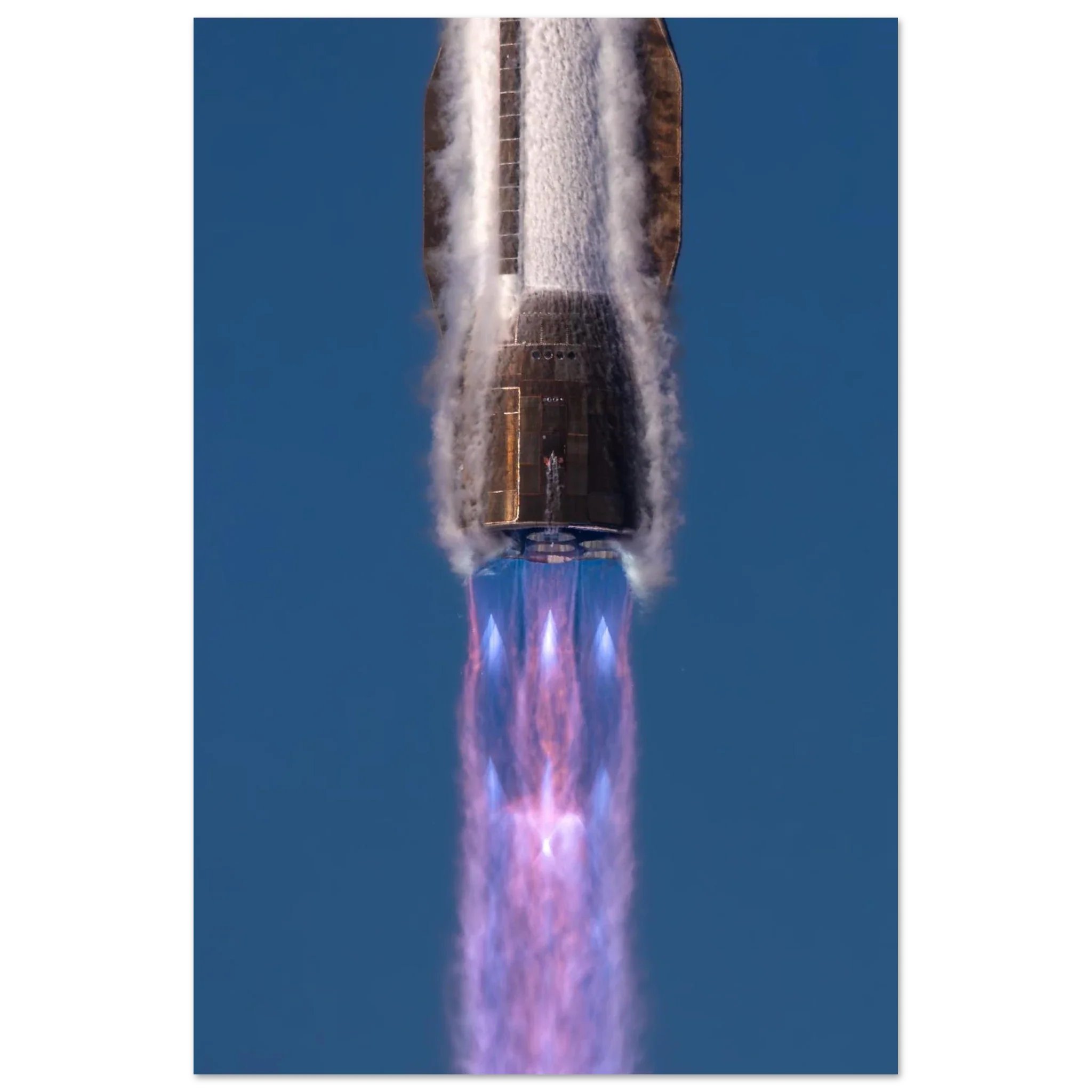 Business End of New Glenn - 7 Singing BE-4's - Image 2