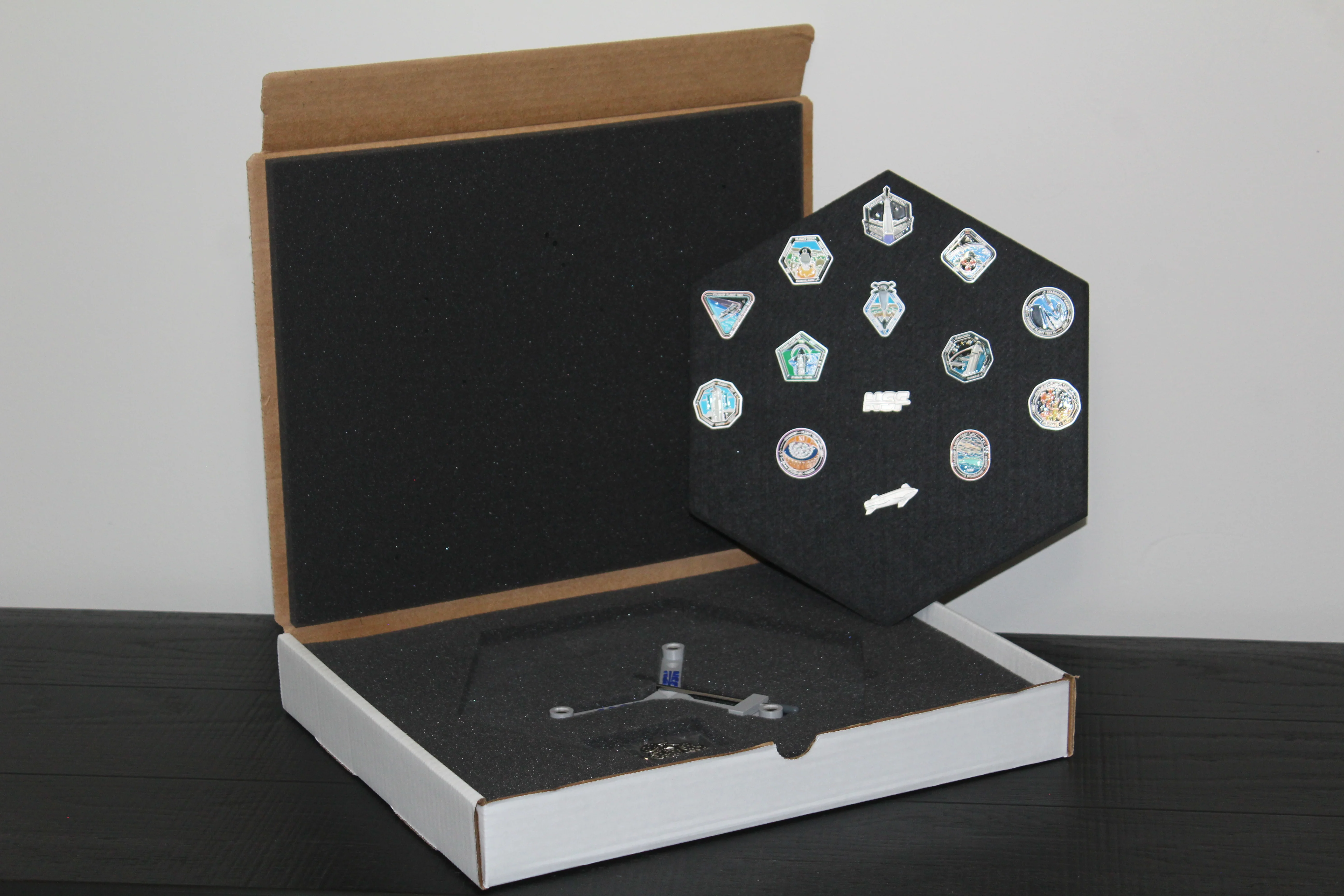 SpaceX Starship Flight Pin Collection & Display Mount - Image 3