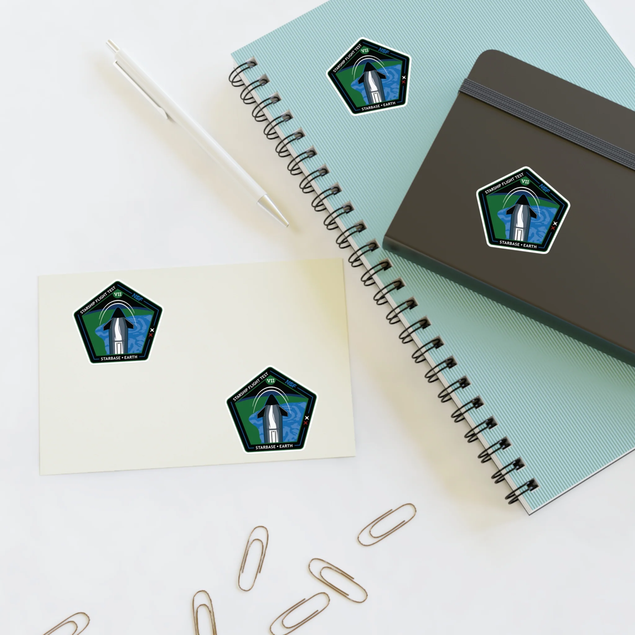 Starship Patch 7 Sticker Sheet - Image 7