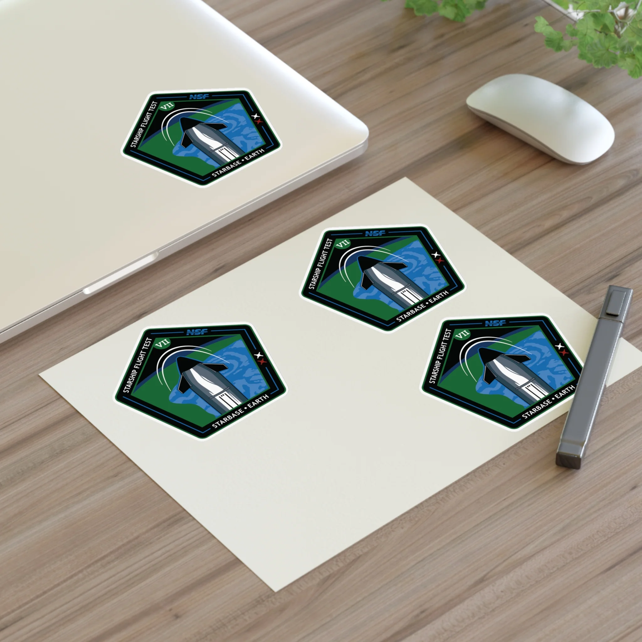 Starship Patch 7 Sticker Sheet - Image 9