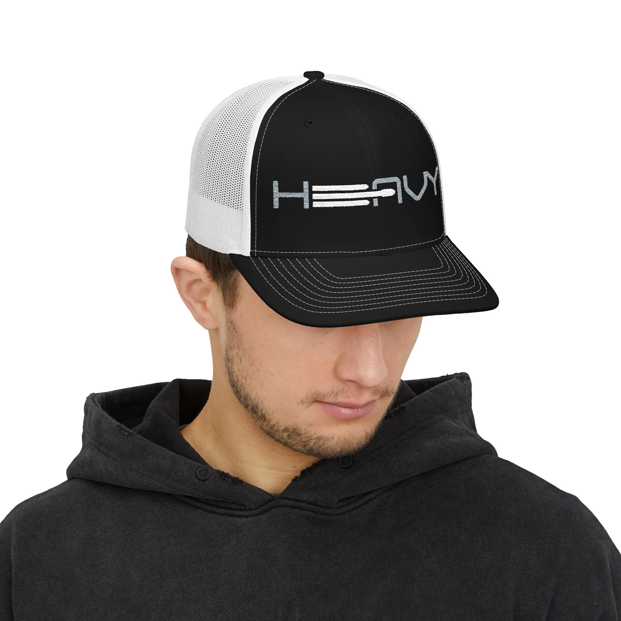 Falcon Heavy Snapback Trucker Hat - Image 4