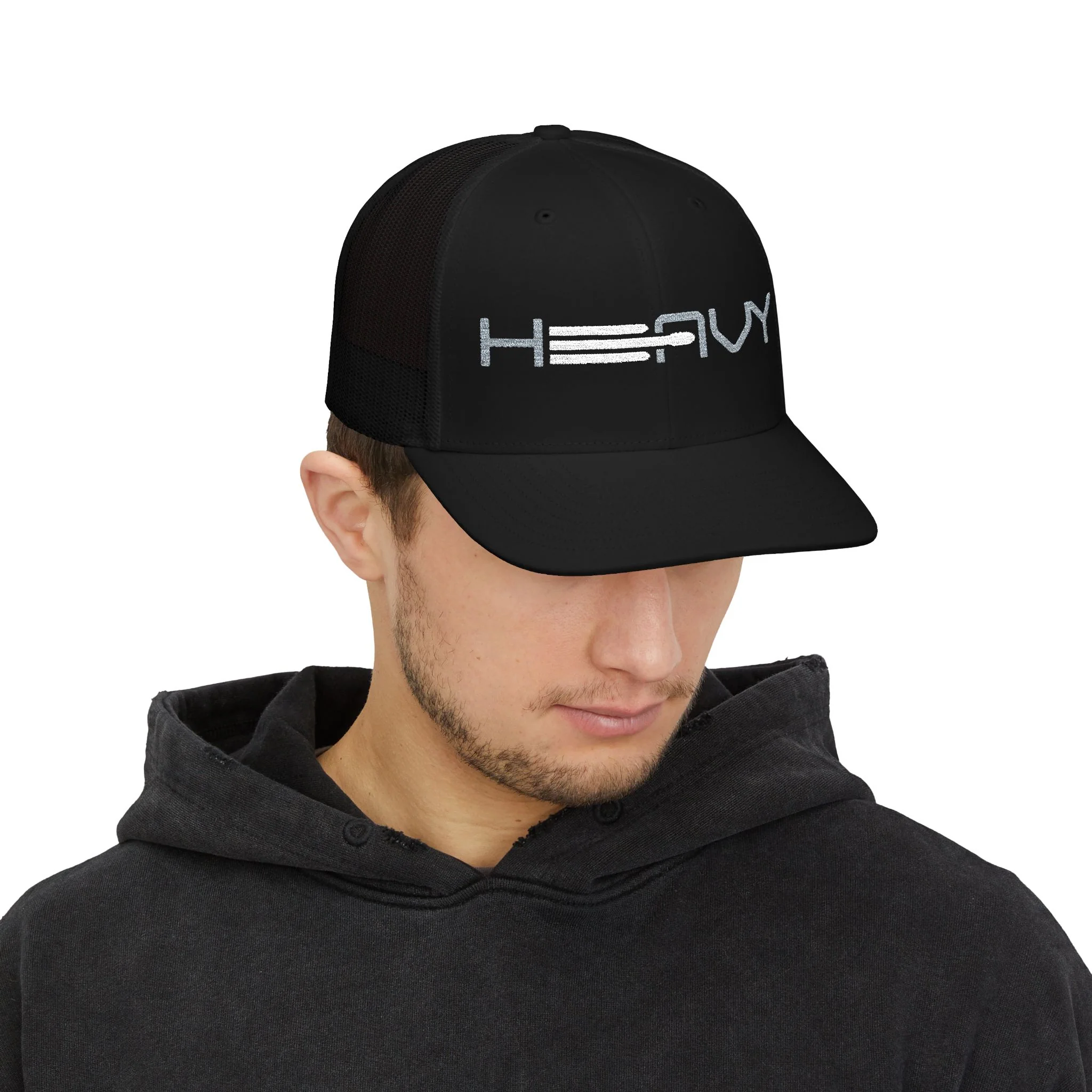 Falcon Heavy Snapback Trucker Hat - Image 7