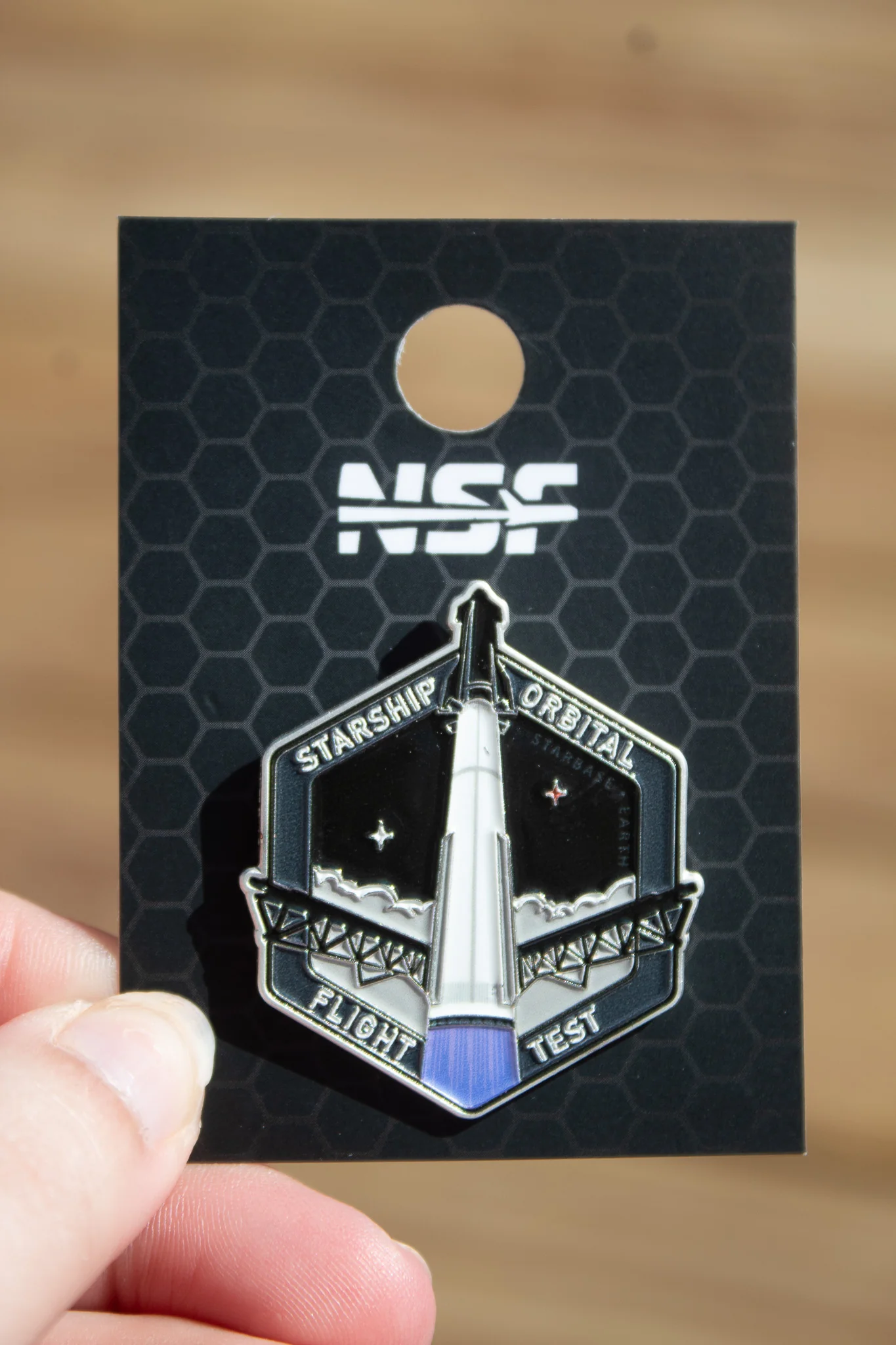 Starship Flight 1 - Collectors Pin - Image 2