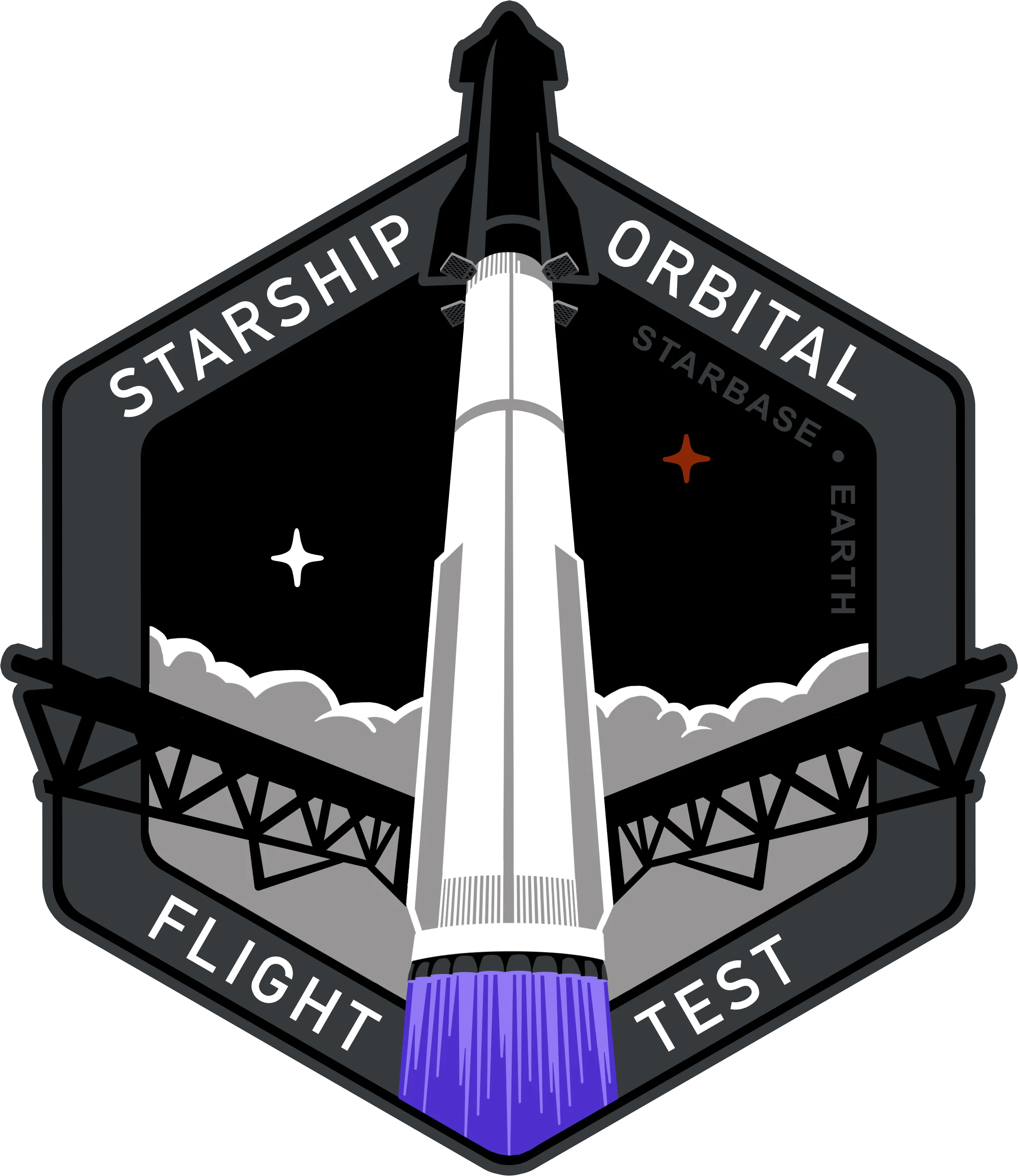 Starship Flight 1 - Collectors Pin - Image 5