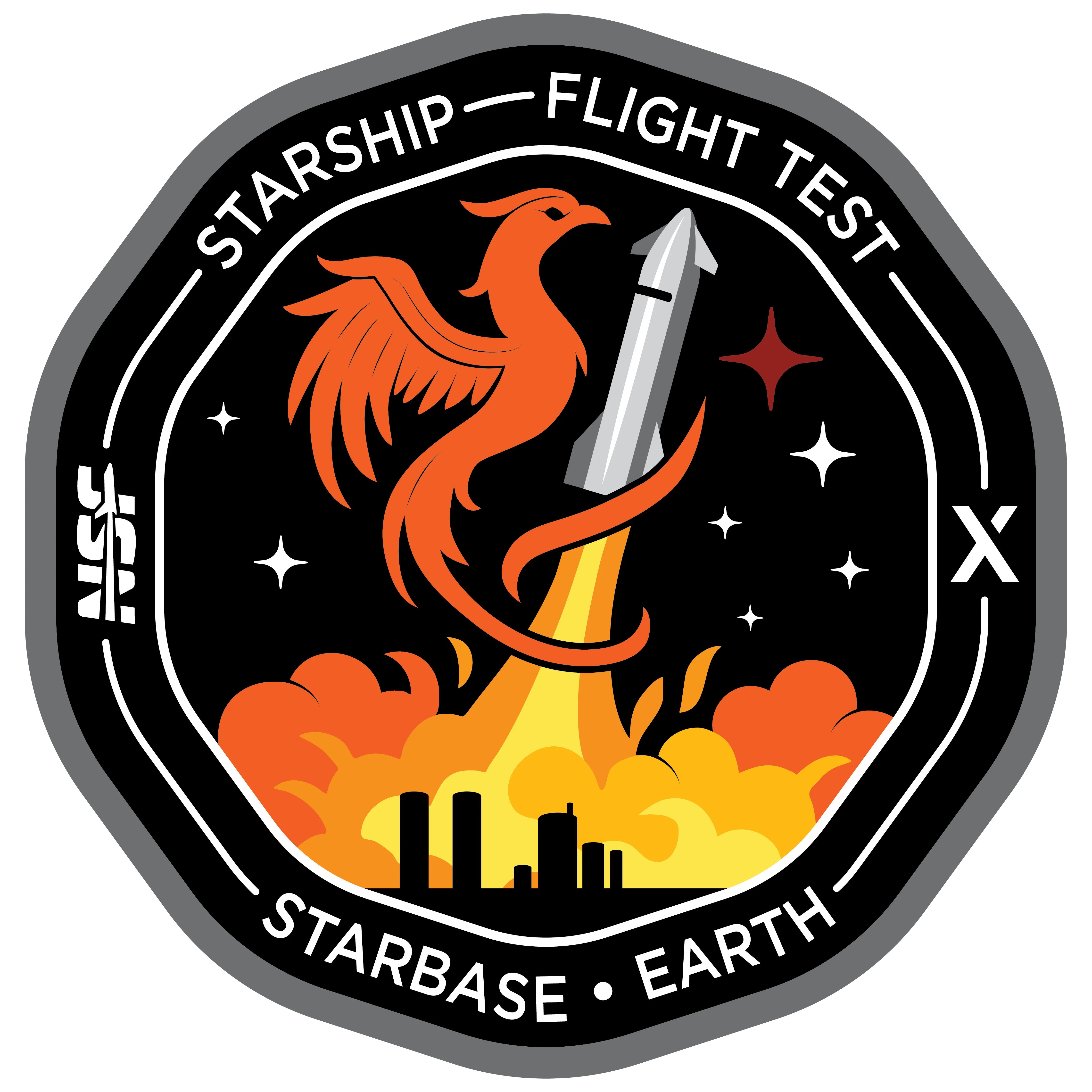 Starship Flight 10 - Collectors Pin - Image 3