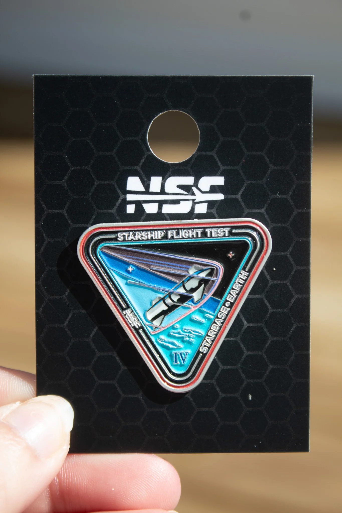 Starship Flight 4 - Collectors Pin - Image 2