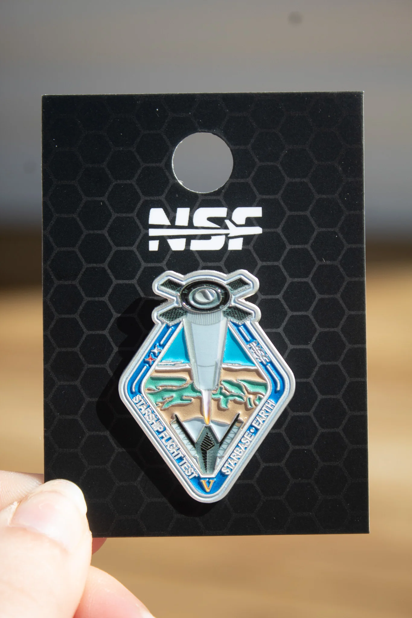 Starship Flight 5 - Collectors Pin