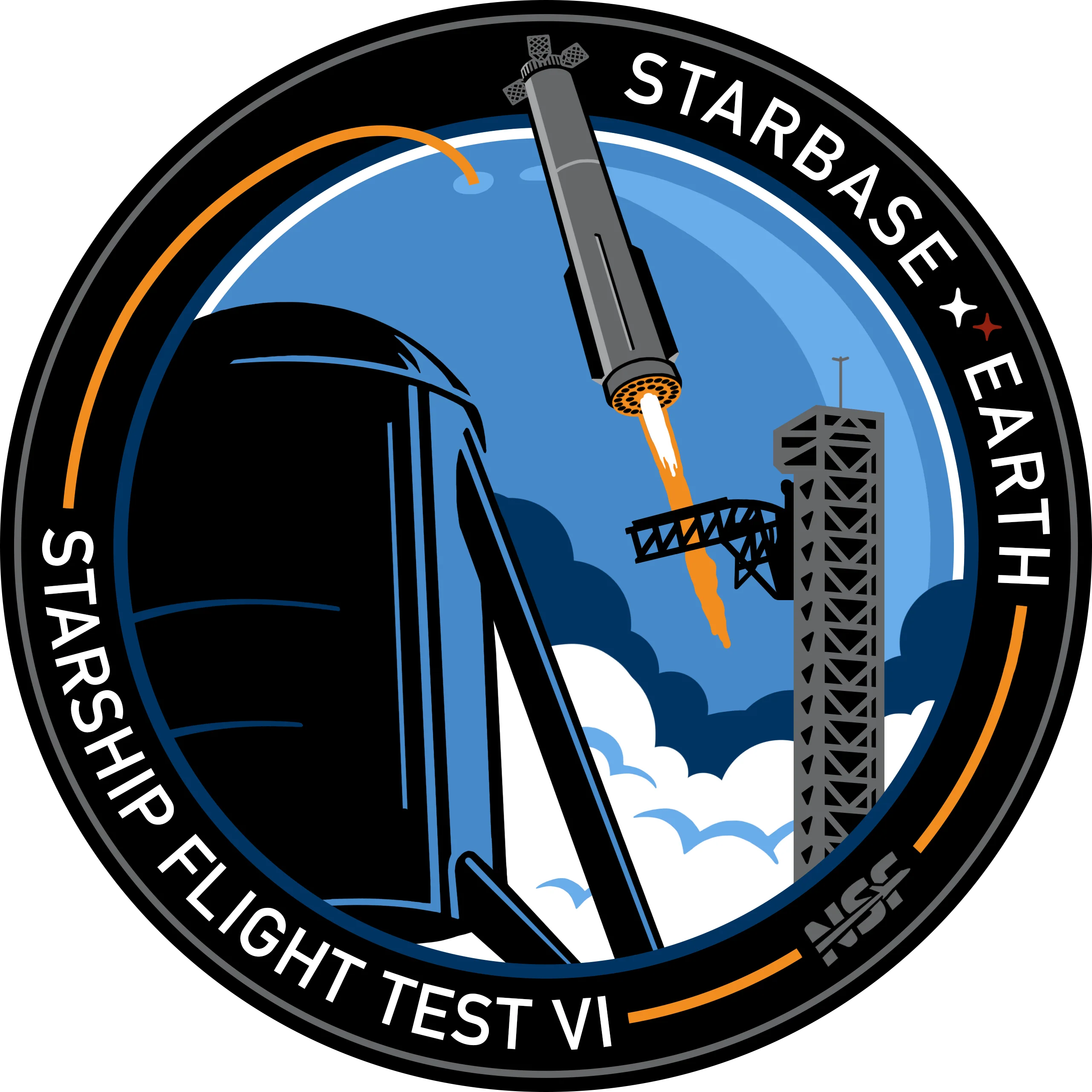 Starship Flight 6 - Collectors Pin - Image 5