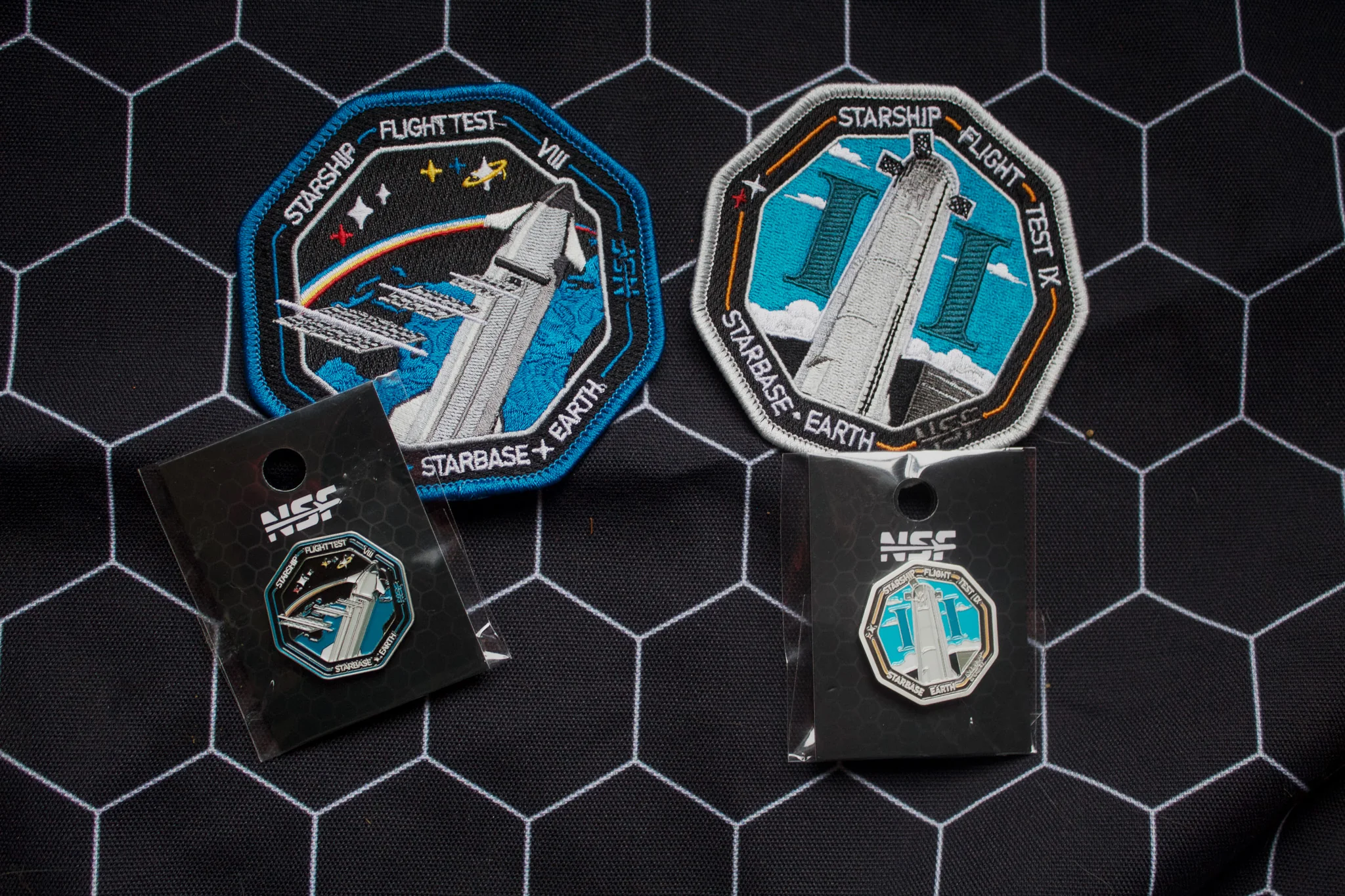 Starship Flight 9 - Collectors Pin - Image 3