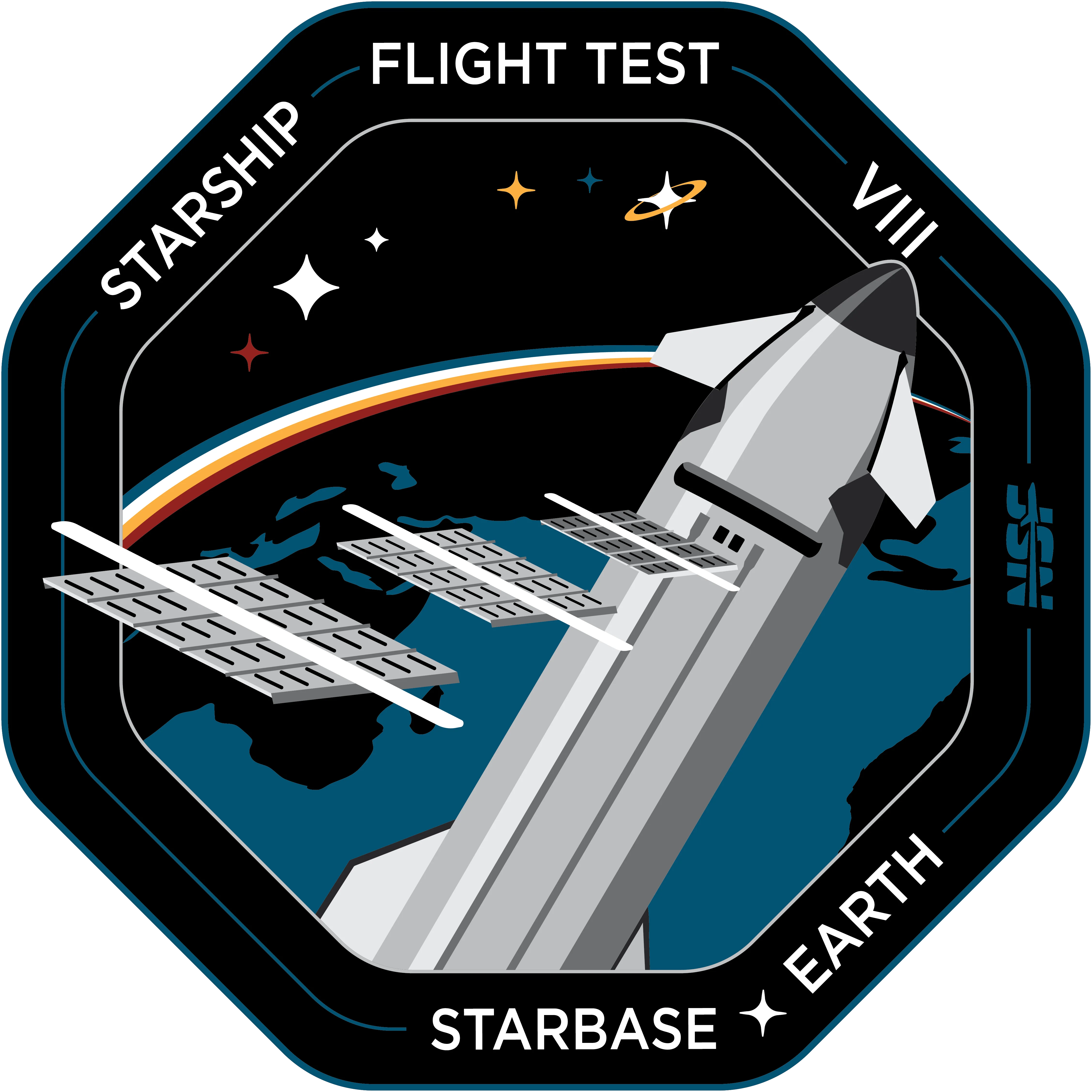 Starship Flight 8 - Collectors Pin - Image 3