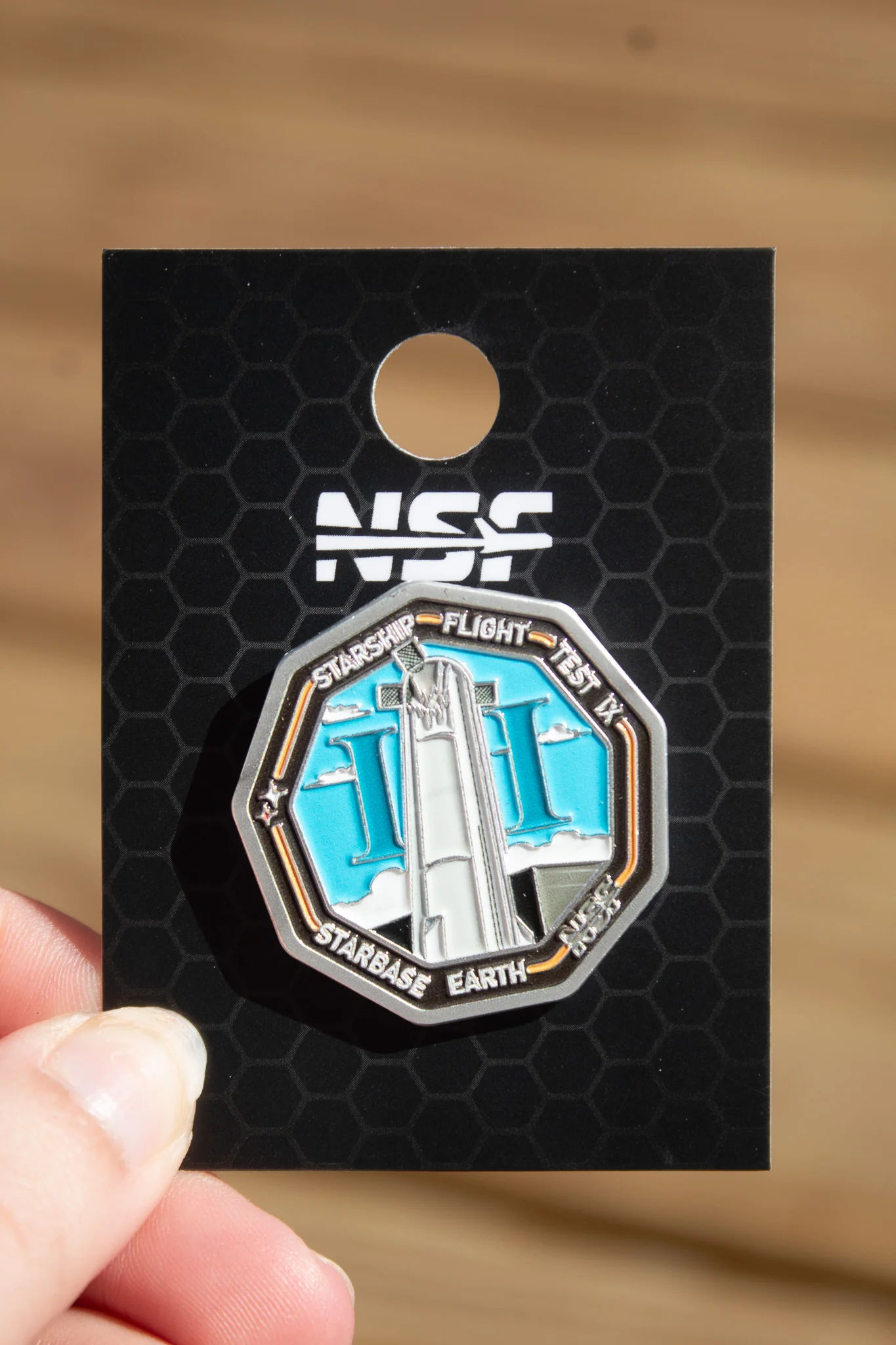 Starship Flight 9 - Collectors Pin - Image 2