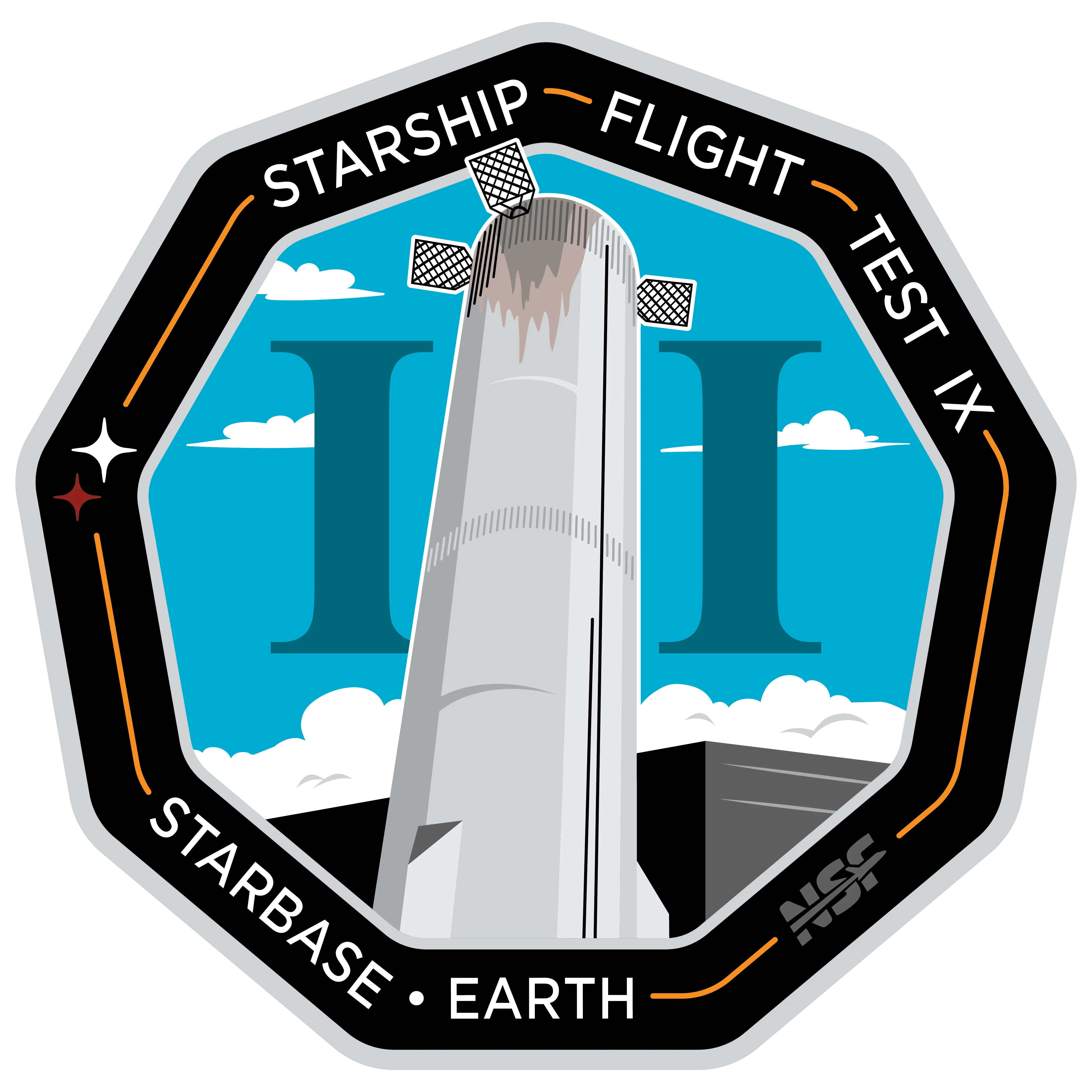 Starship Flight 9 - Collectors Pin - Image 4
