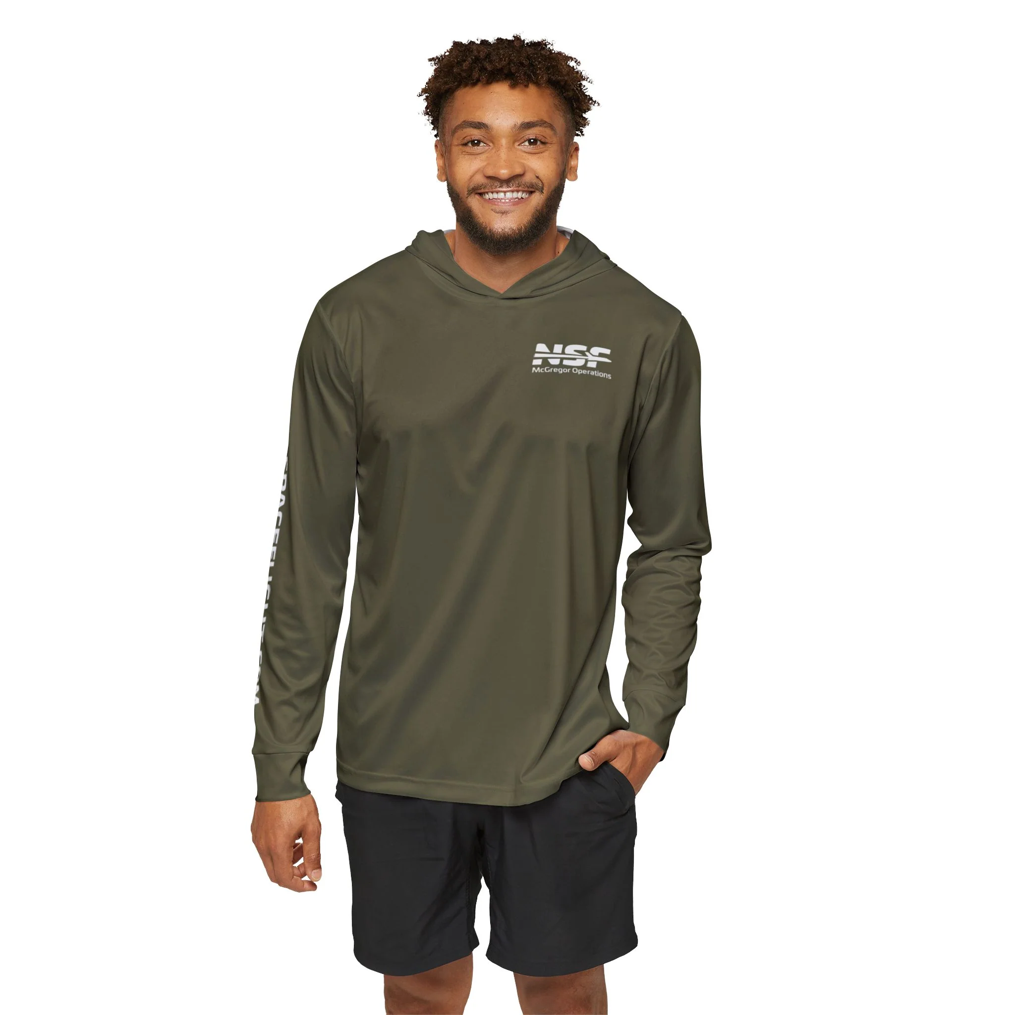 Green & White McGregor Sun Shirt - Image 2