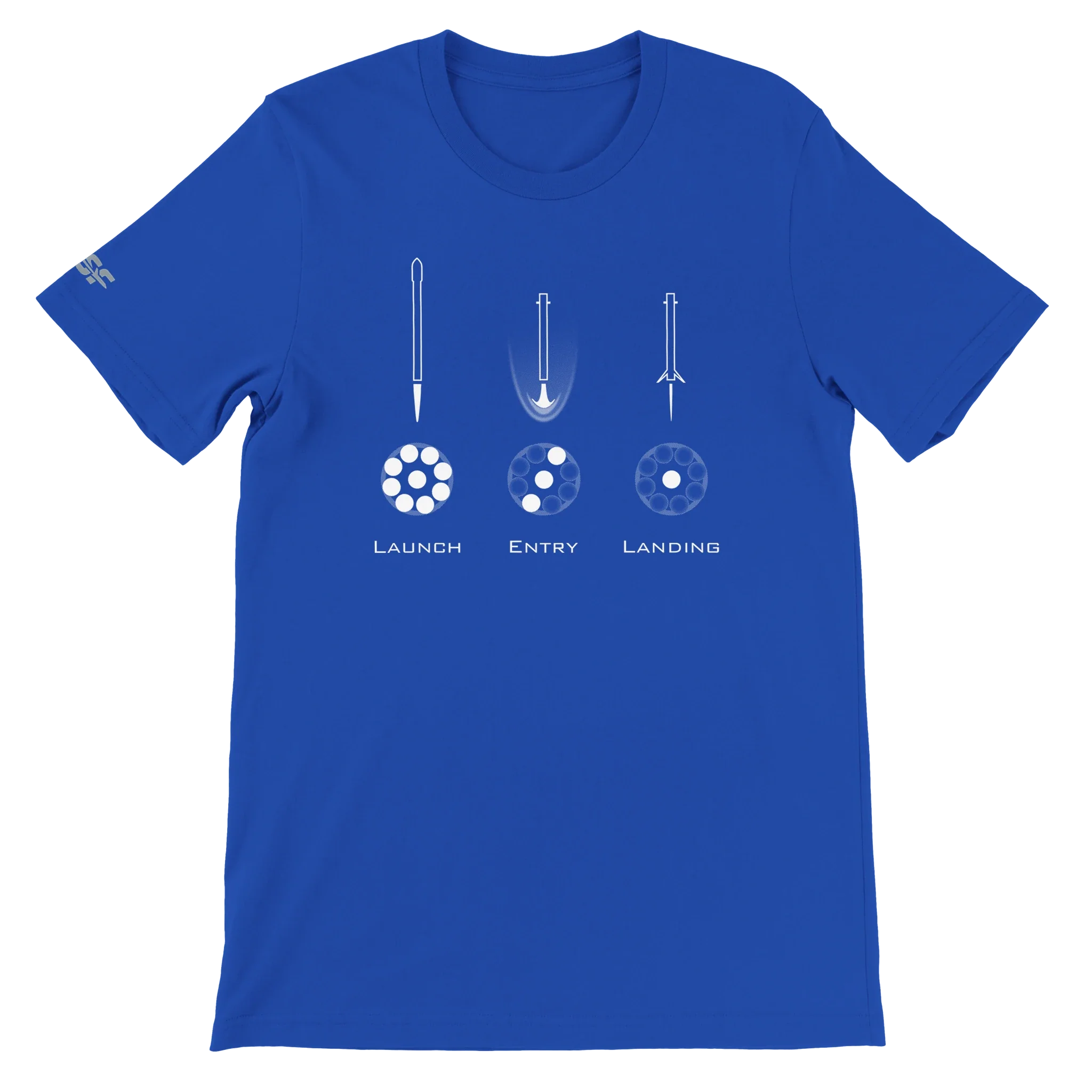 Launch, Entry, Landing - Falcon Edition - Unisex T-shirt - Image 10