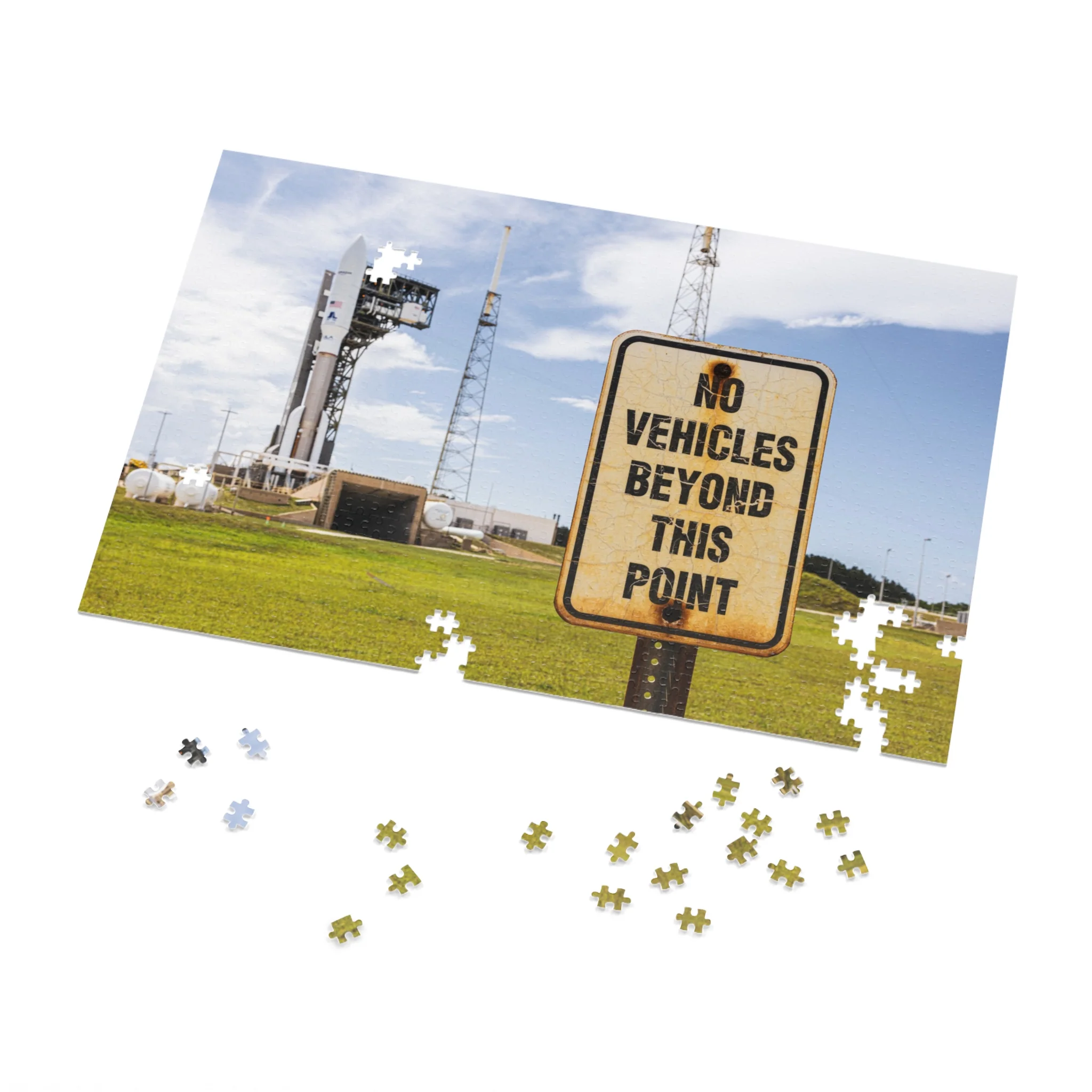 No Vehicles Beyond This Point  - Puzzle - Image 3