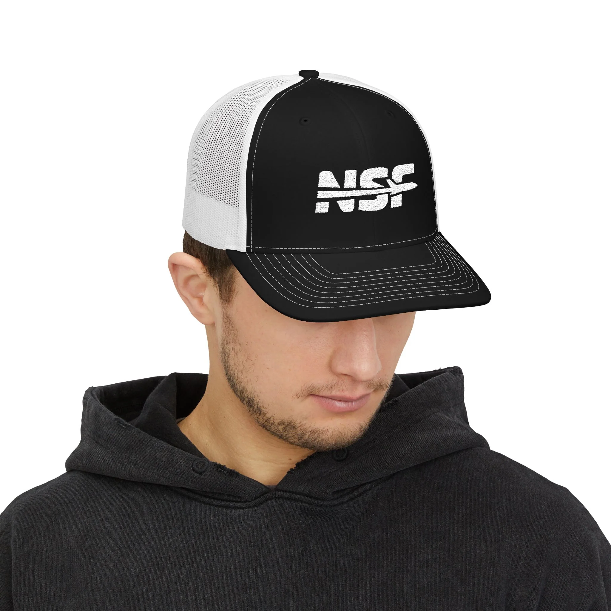 NSF Snapback Trucker Hat - Image 5