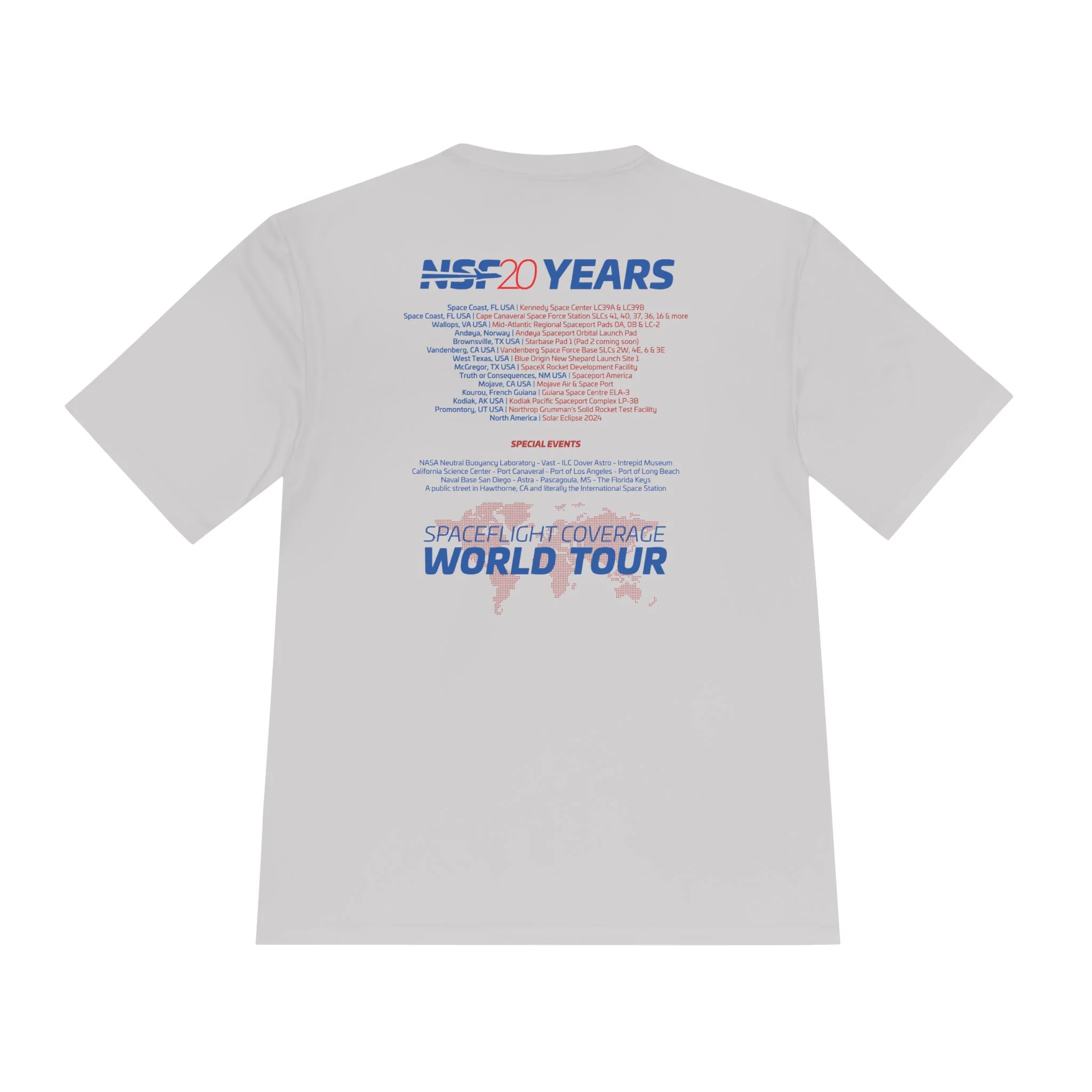 NSF UK/EU Meet Up Tour - Lightweight Emblem Tee - Image 9