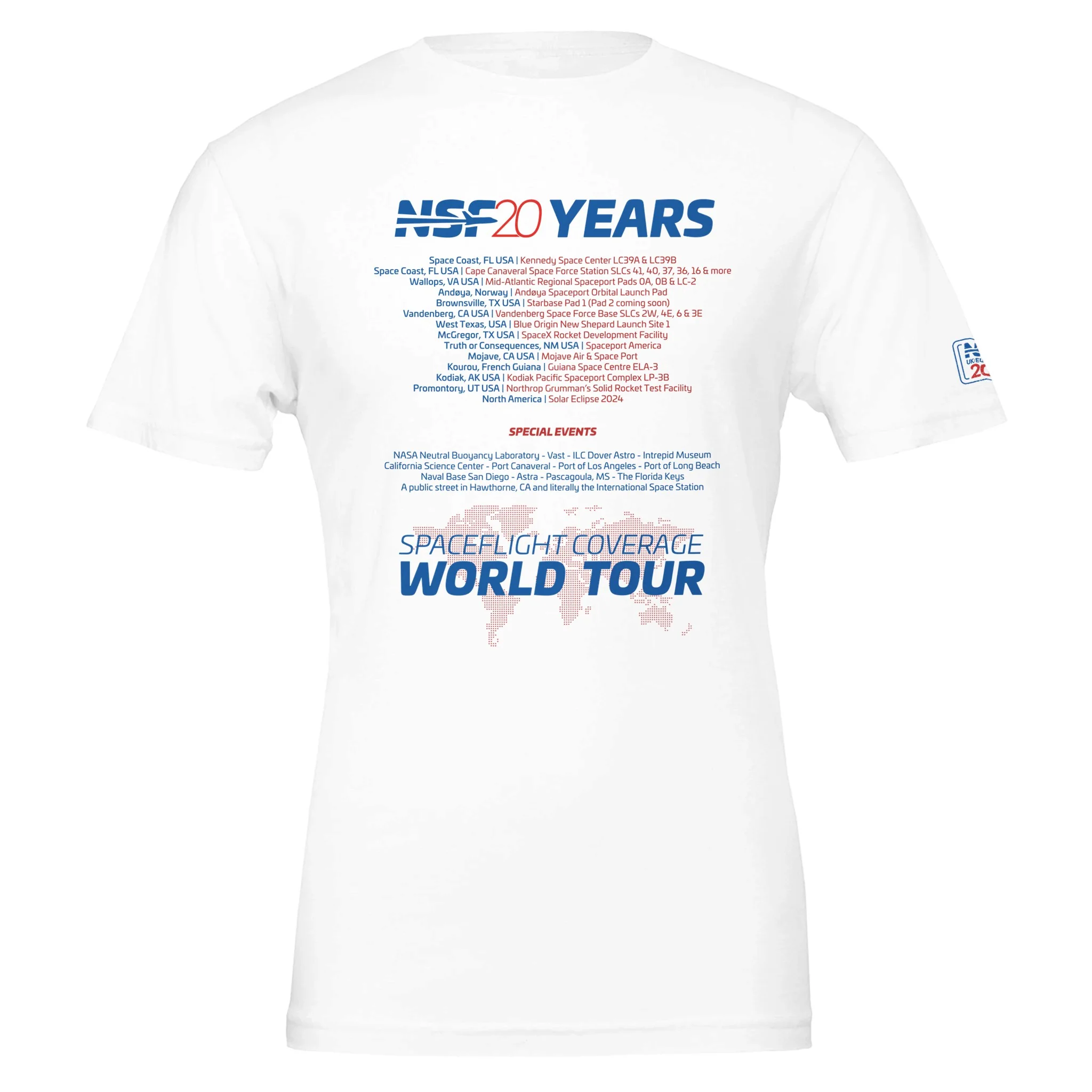 NSF UK/EU Meet Up Tour  - Unisex T-Shirt - Image 8