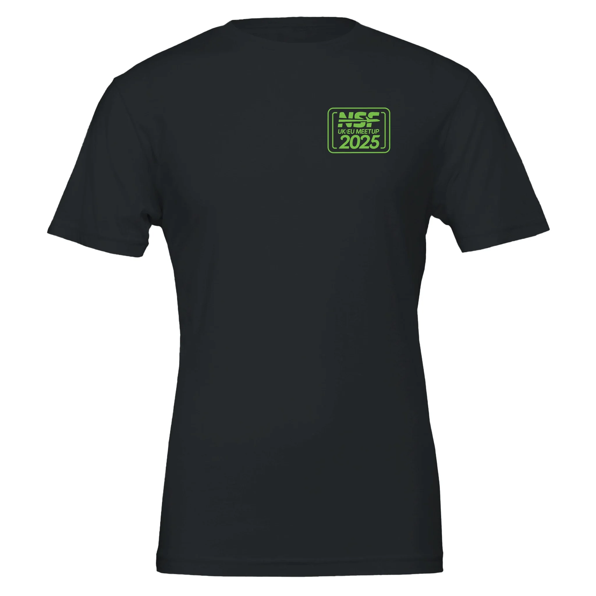 NSF UK/EU Meet Up Tour - Unisex T-Shirt ( Green & Black)