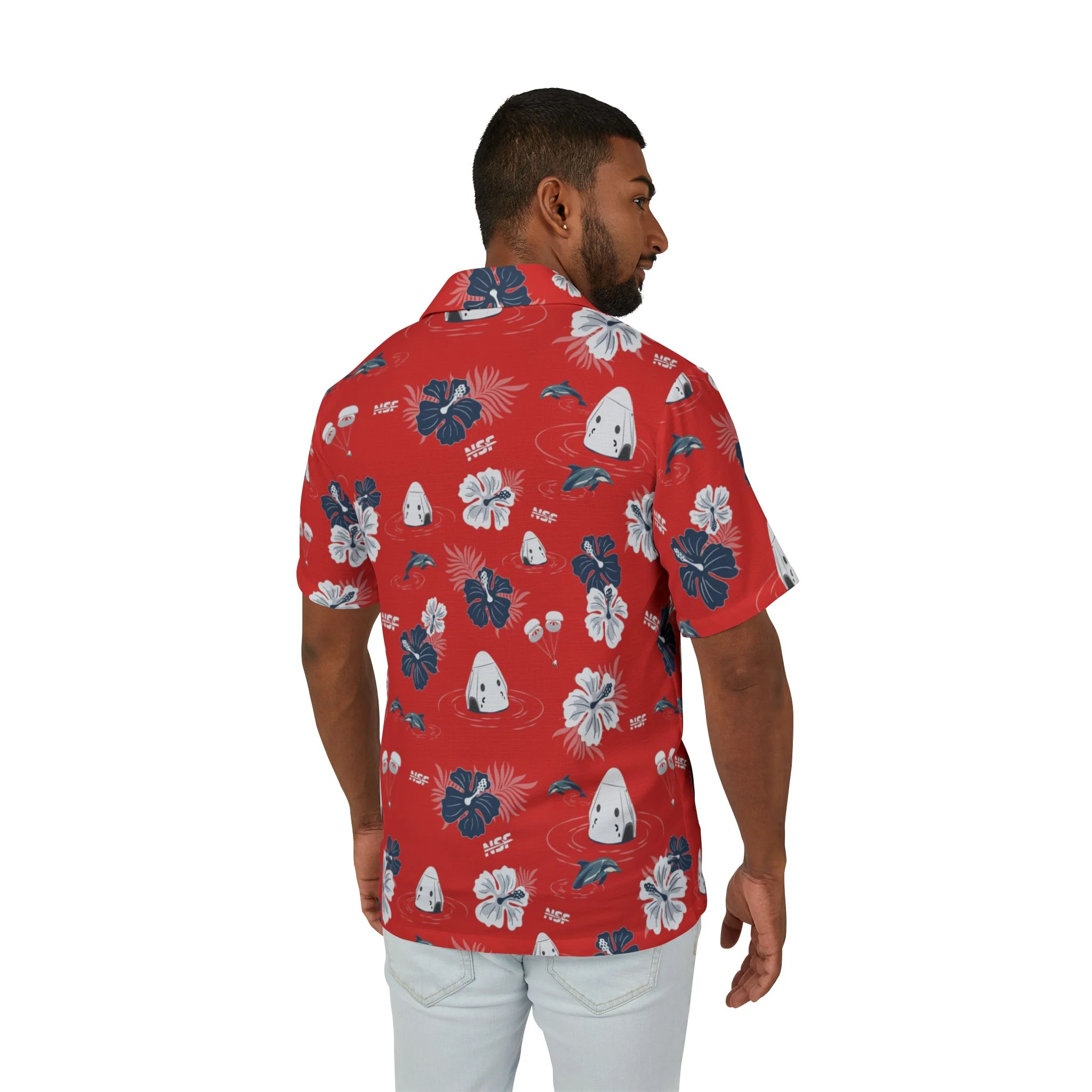 Red Dragon Hawaiian Shirt - Image 4