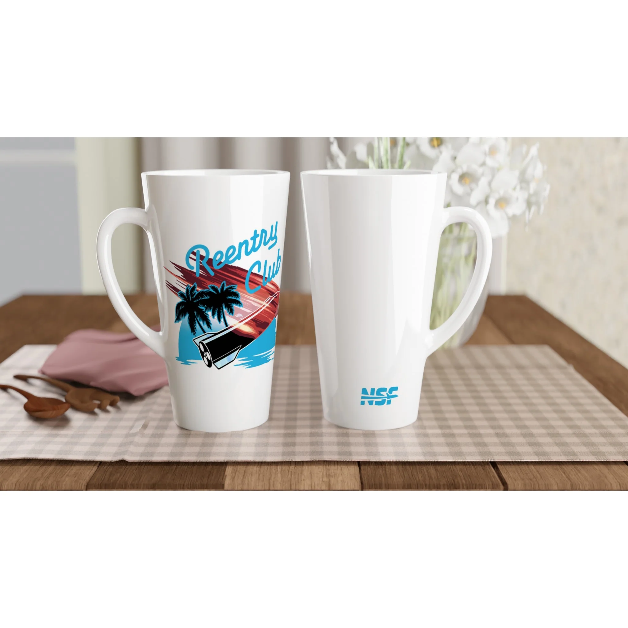 Reentry Club - Large Ceramic Mug - Image 3