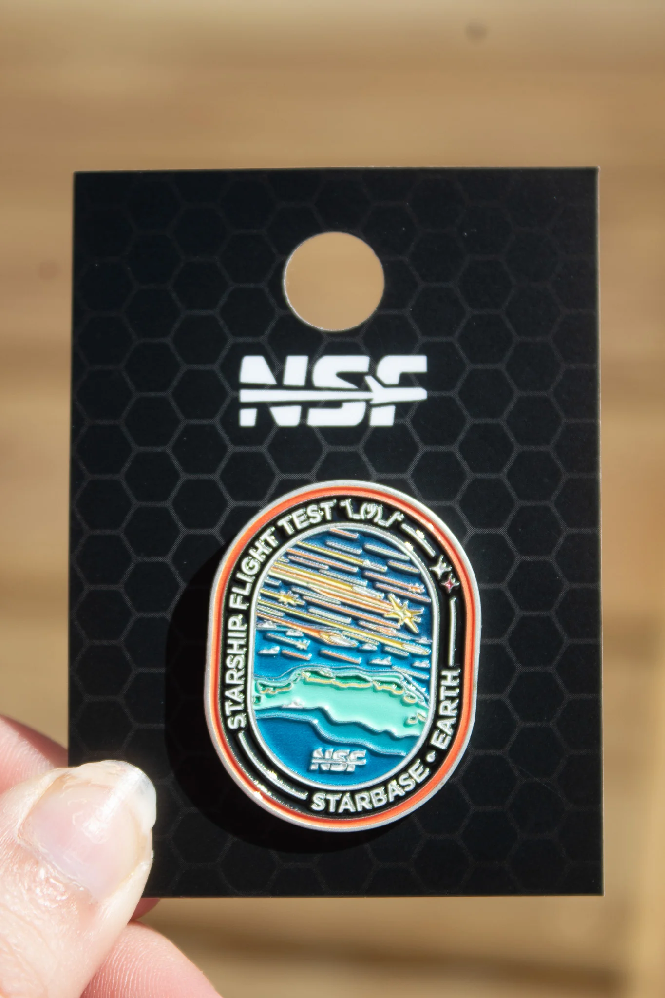 Starship Shrug - Collectors Pin - Image 2