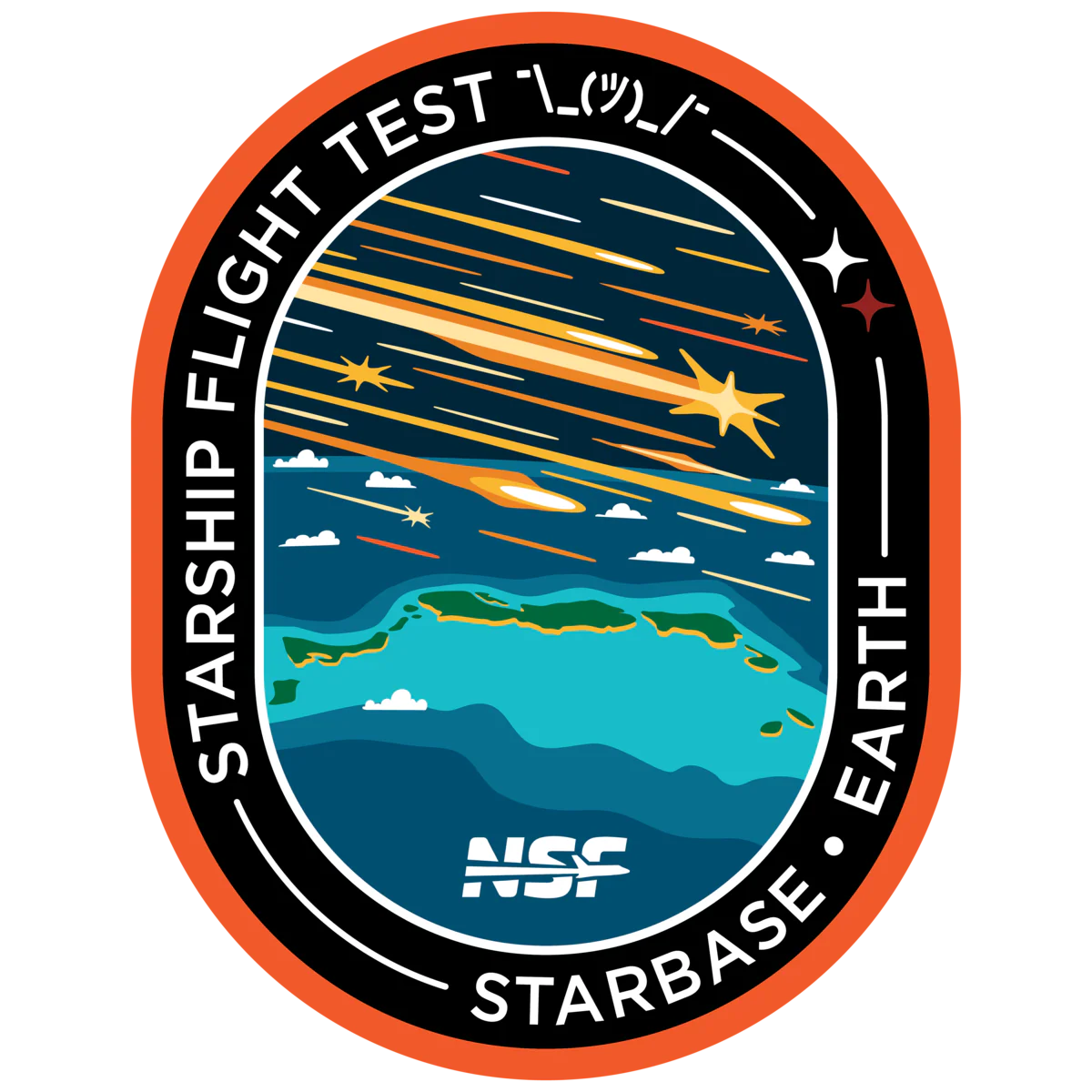 Starship Shrug - Collectors Pin - Image 3