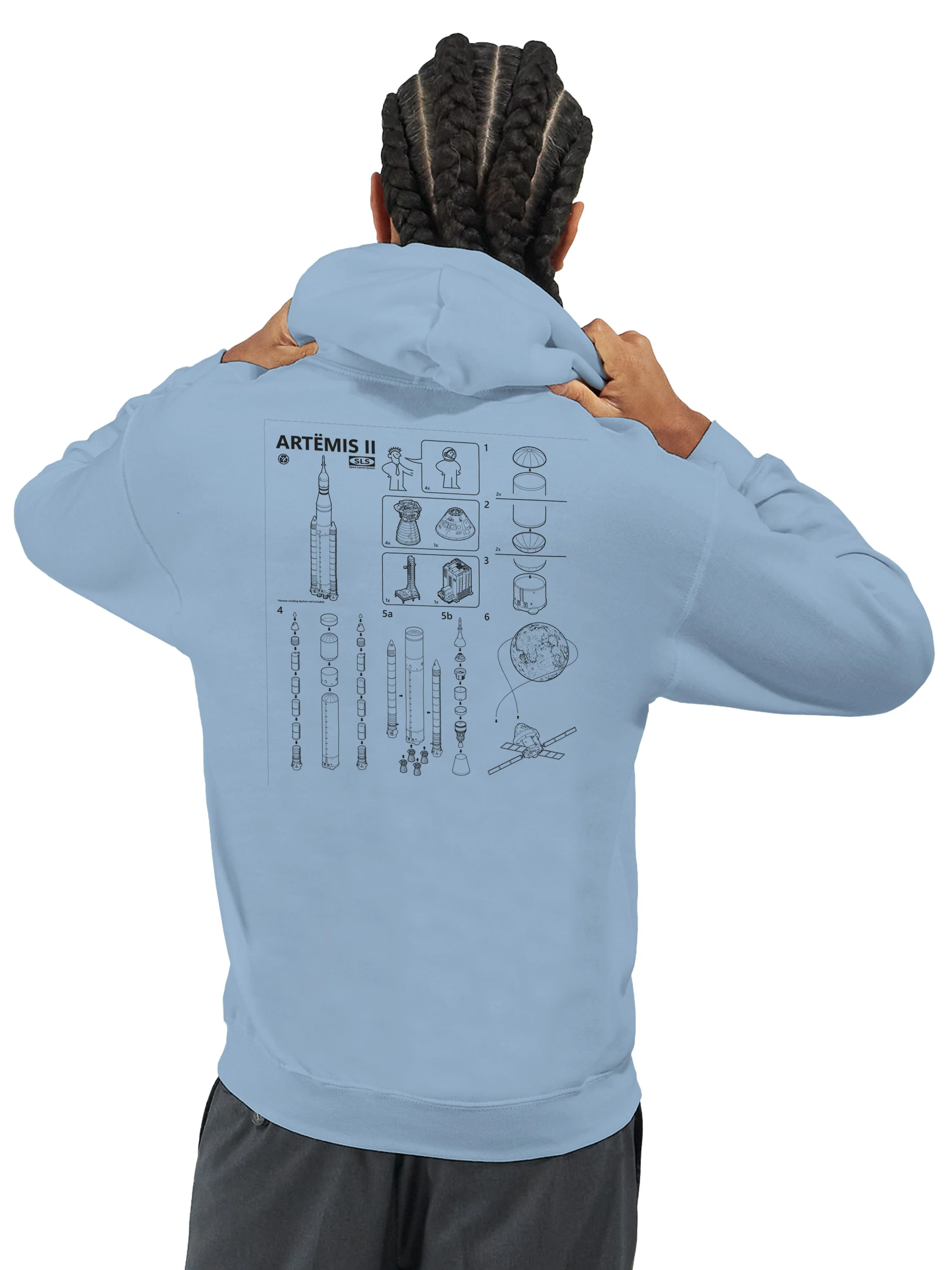 SLS Assembly Instructions - Unisex Hoodie - Image 12