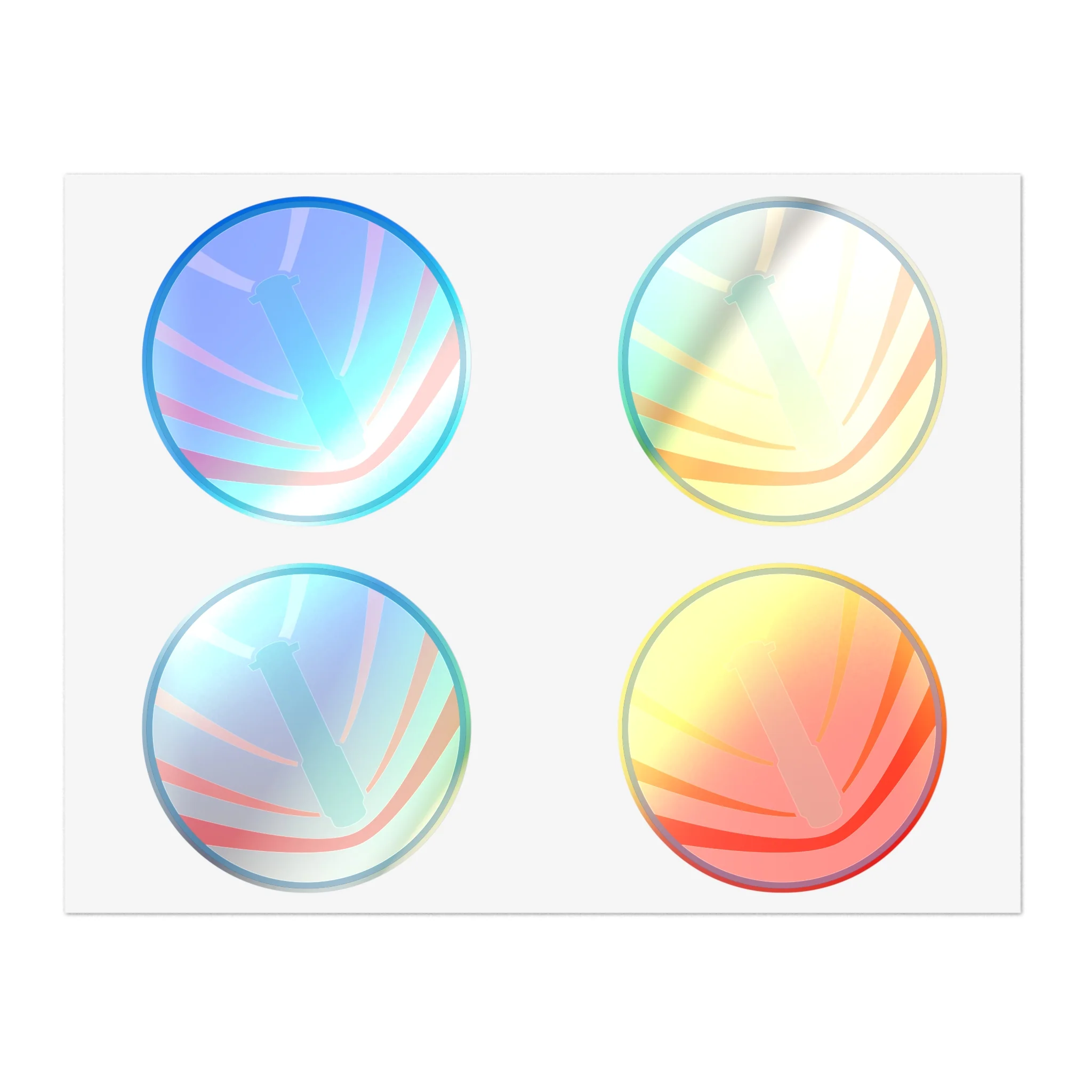 Sonic Vibes Sticker Sheet - Image 4