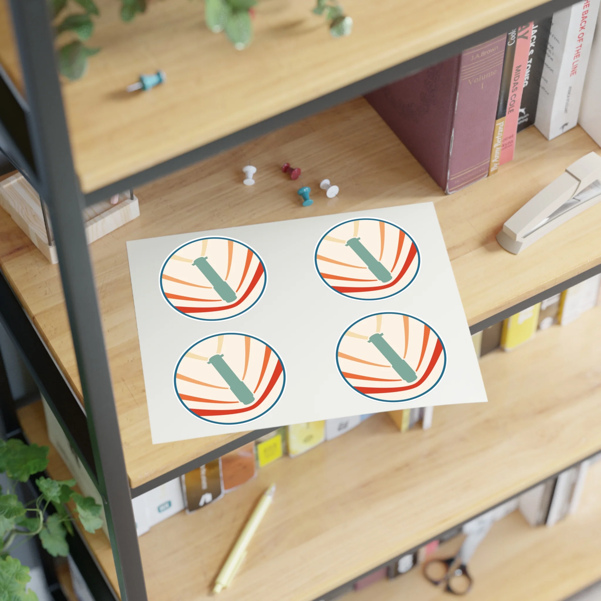 Sonic Vibes Sticker Sheet - Image 8
