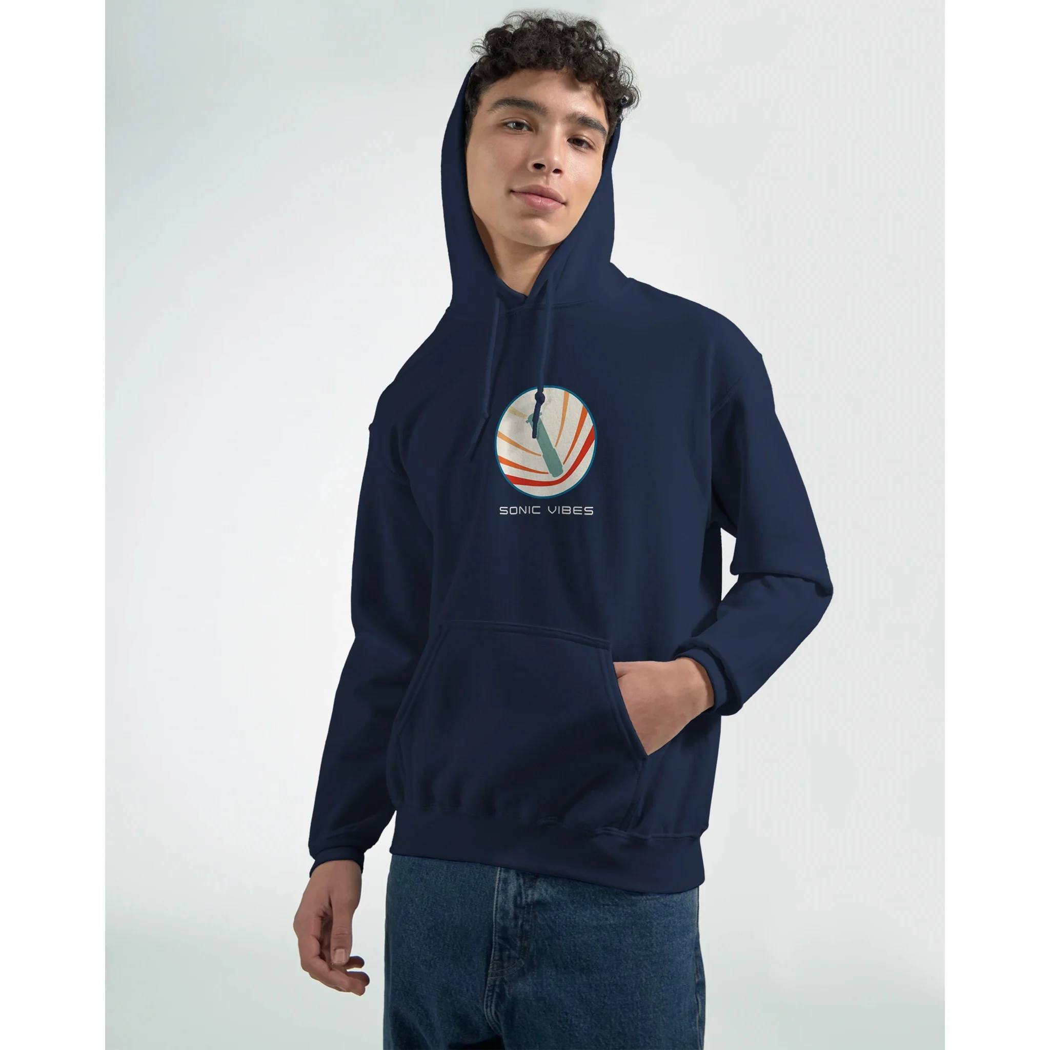 Sonic Vibes - Unisex Hoodie - Image 9