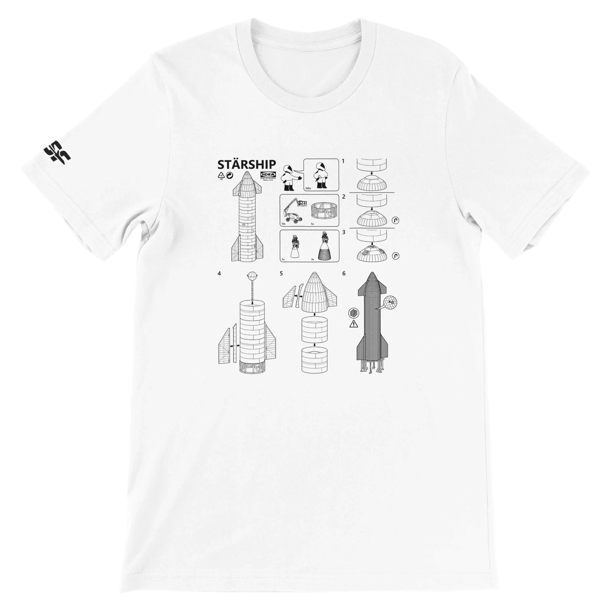 Starship Assembly - Unisex T-shirt