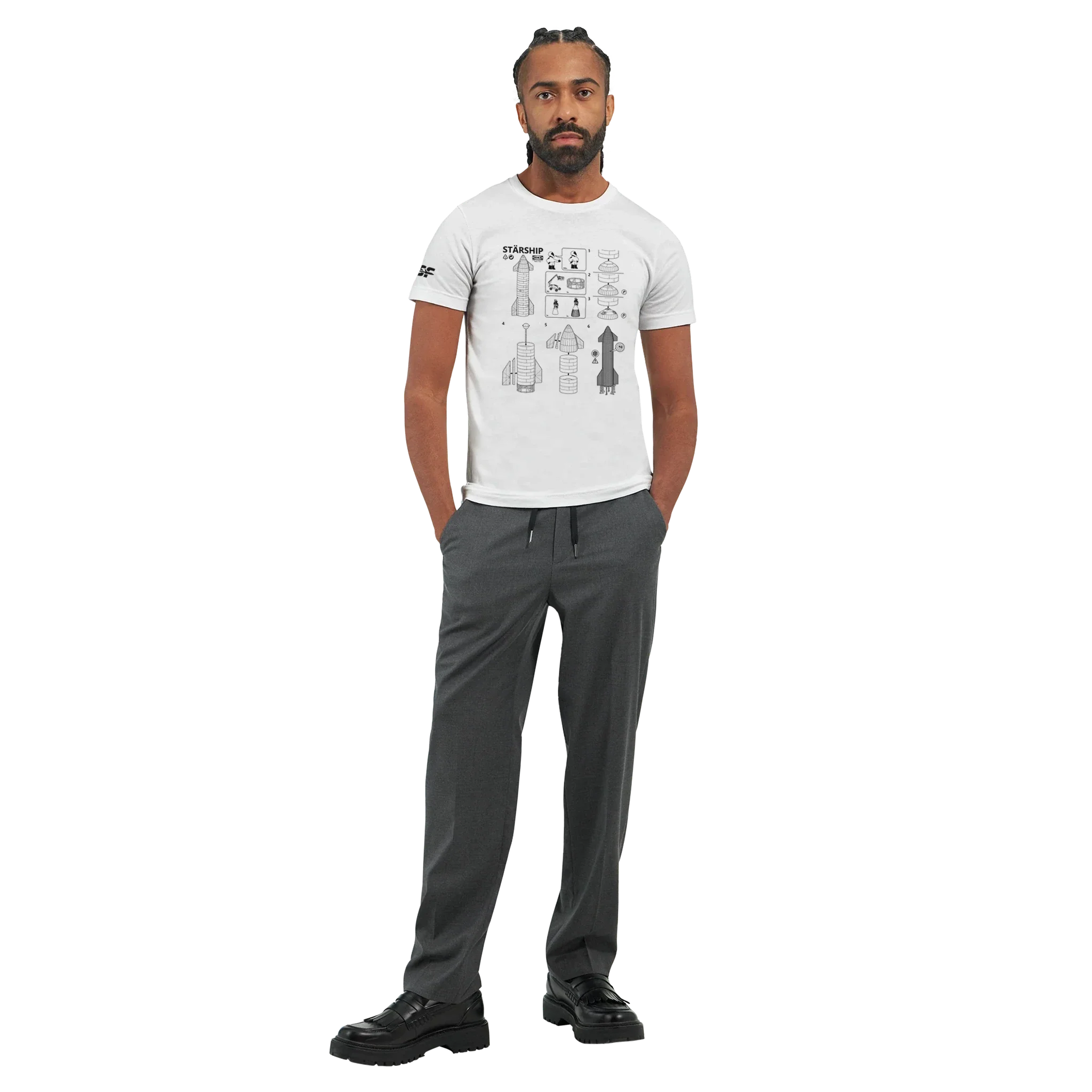 Starship Assembly - Unisex T-shirt - Image 9