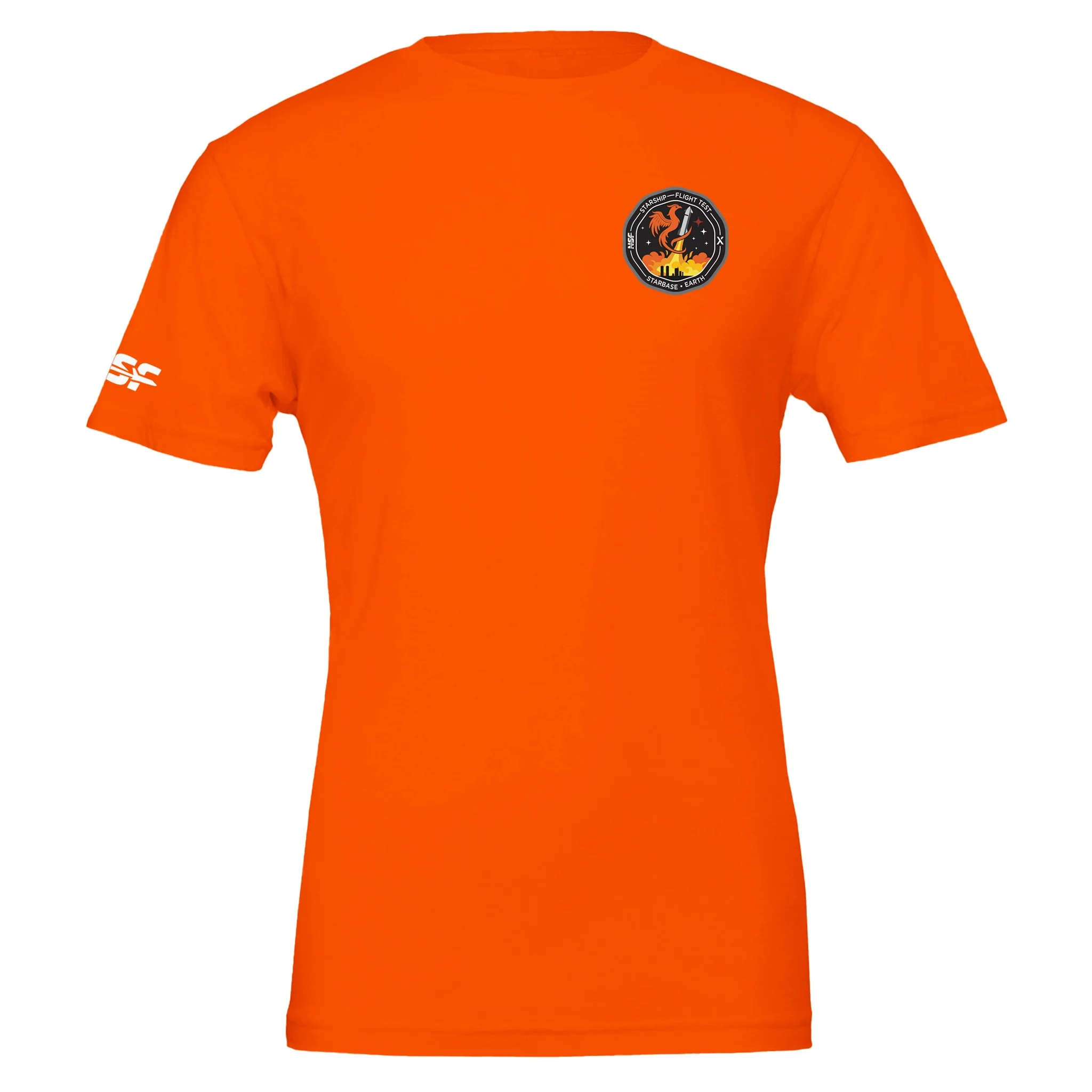 Starship Flight 10 Emblem - Unisex T-shirt - Image 5