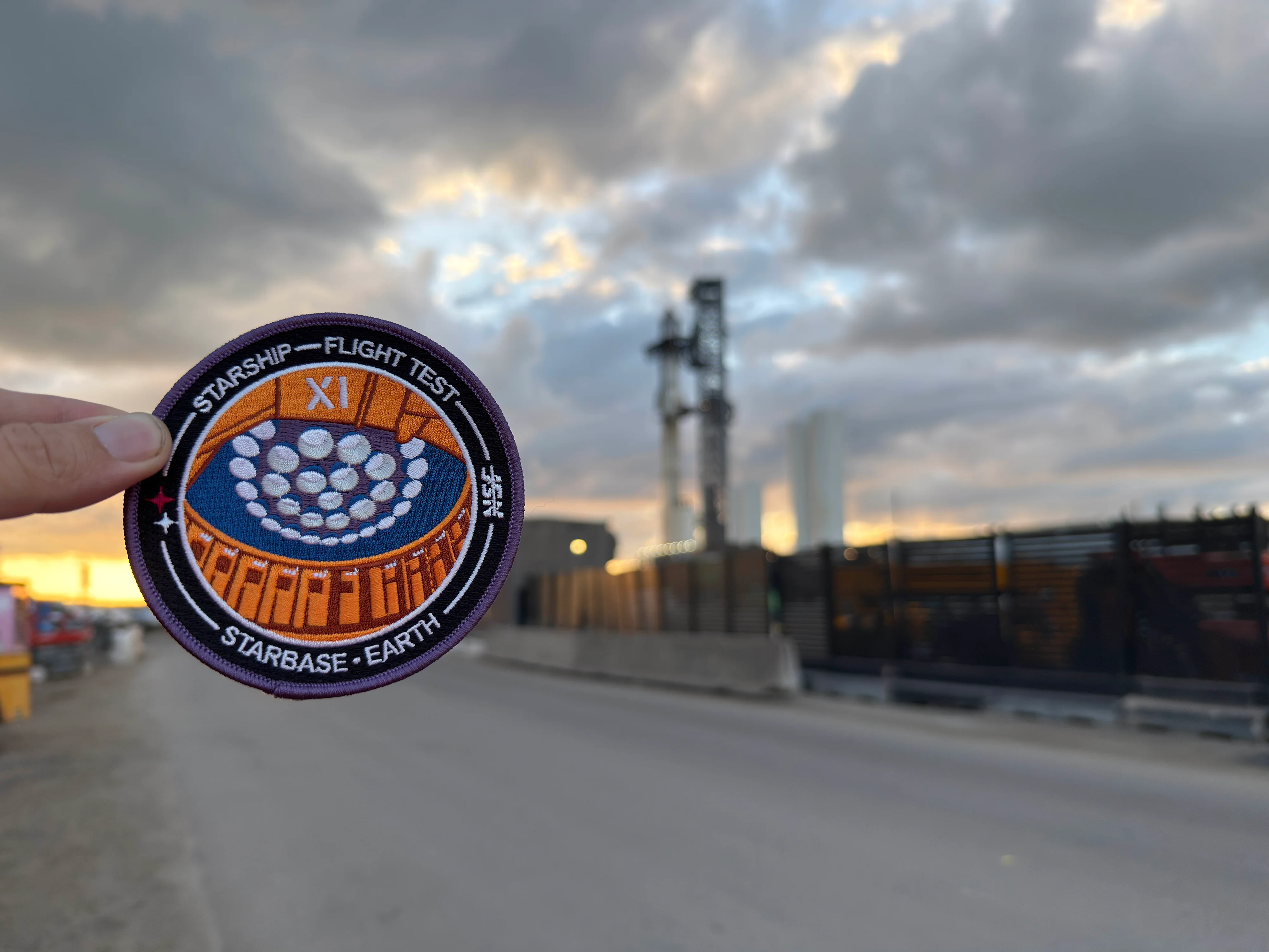 Starship Flight 11 — Embroidered Collector's Mission Patch - Image 6