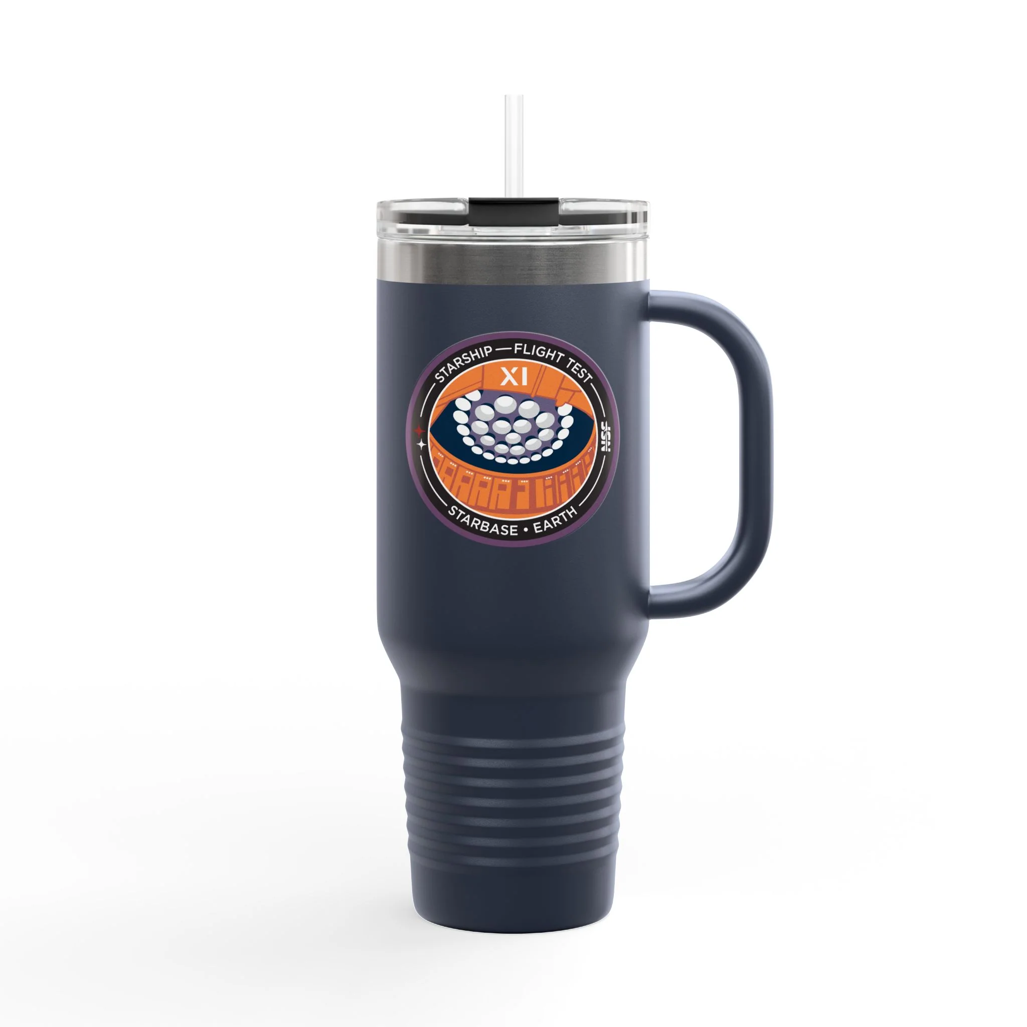 Starship Flight 11 - Insulated Tumbler, 40oz - Image 5