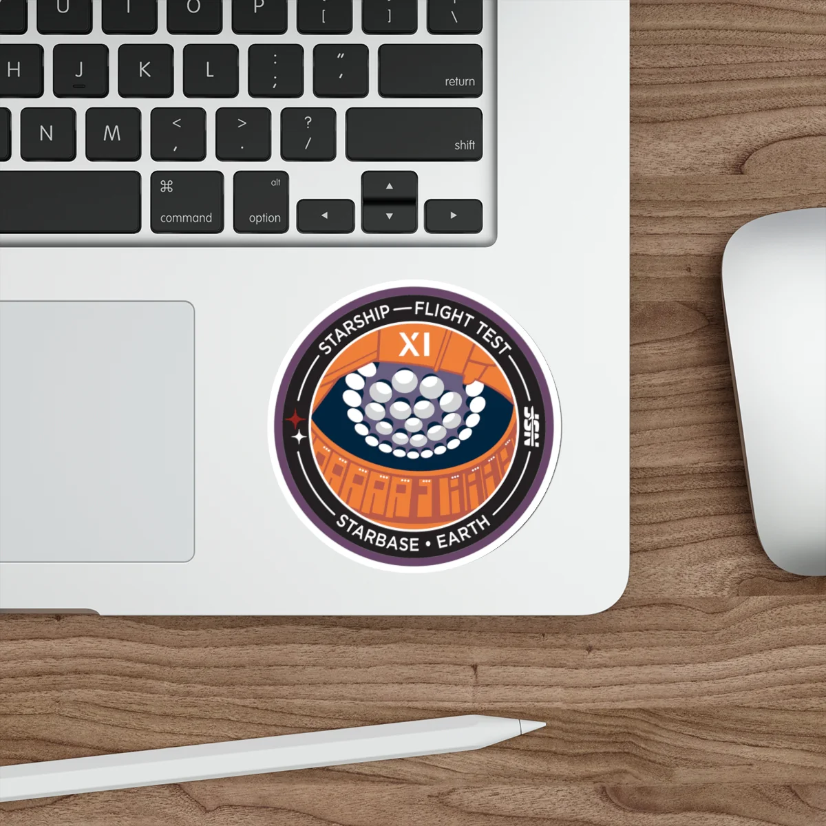 Starship Flight 11 - Sticker - Image 2