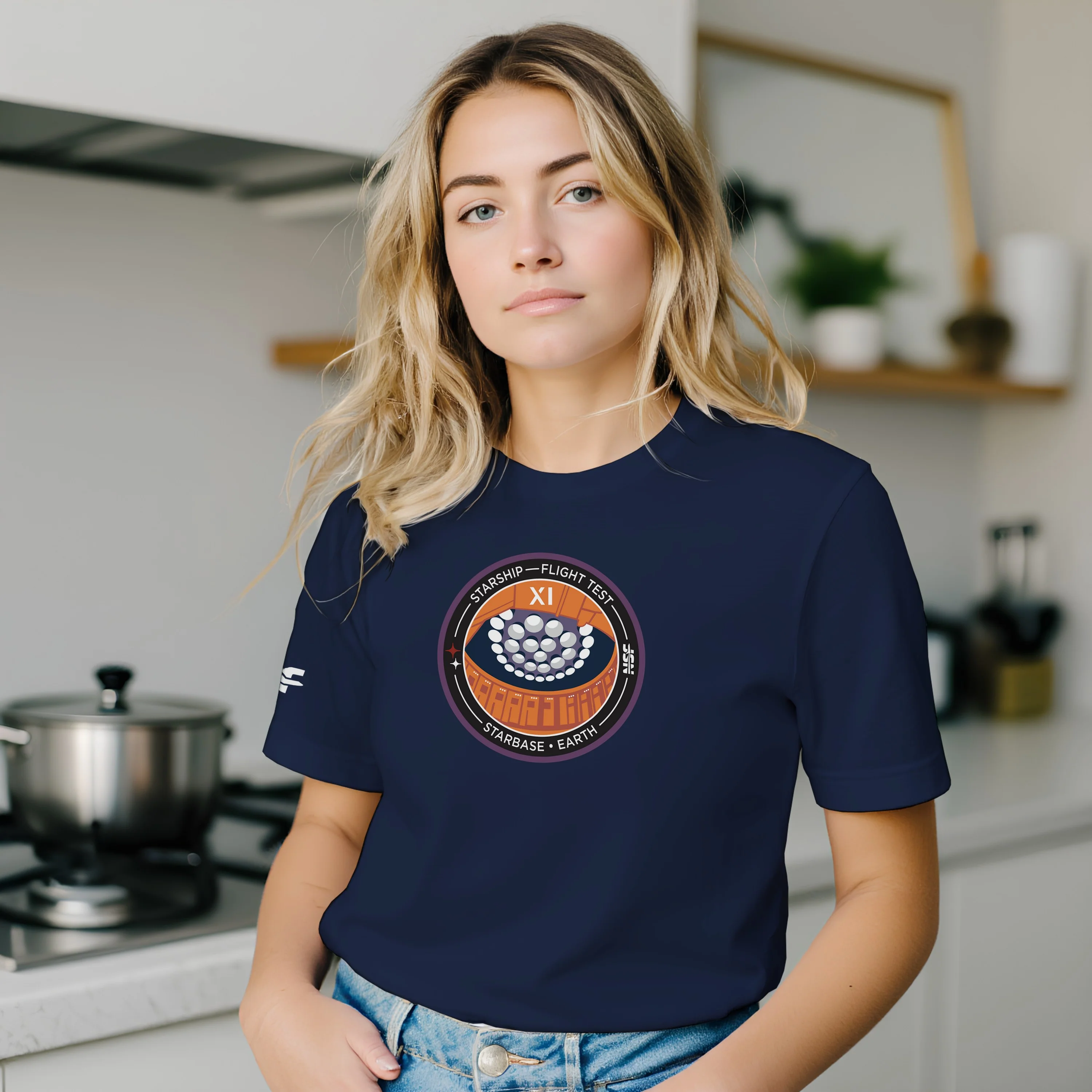Starship Flight 11 - Unisex T-shirt - Image 10