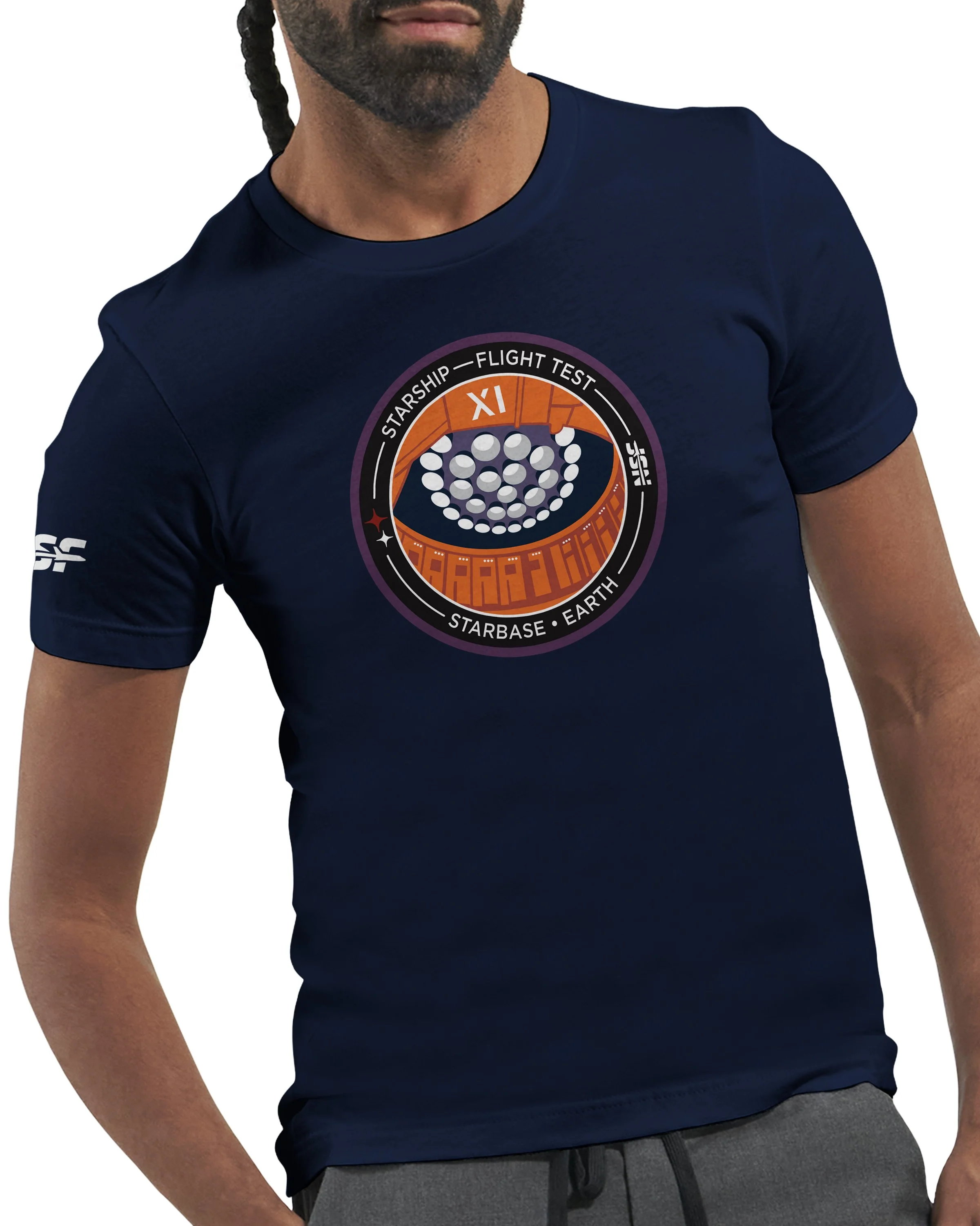 Starship Flight 11 - Unisex T-shirt - Image 8