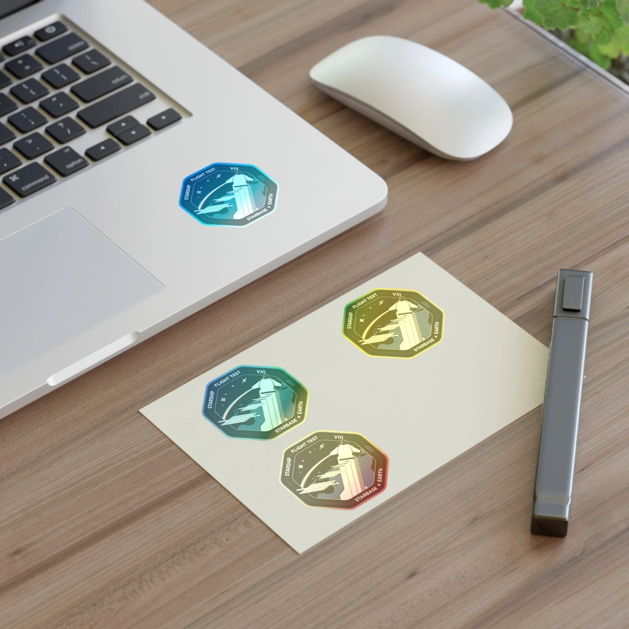 Starship Flight Patch 8 Sticker Sheet - Image 12