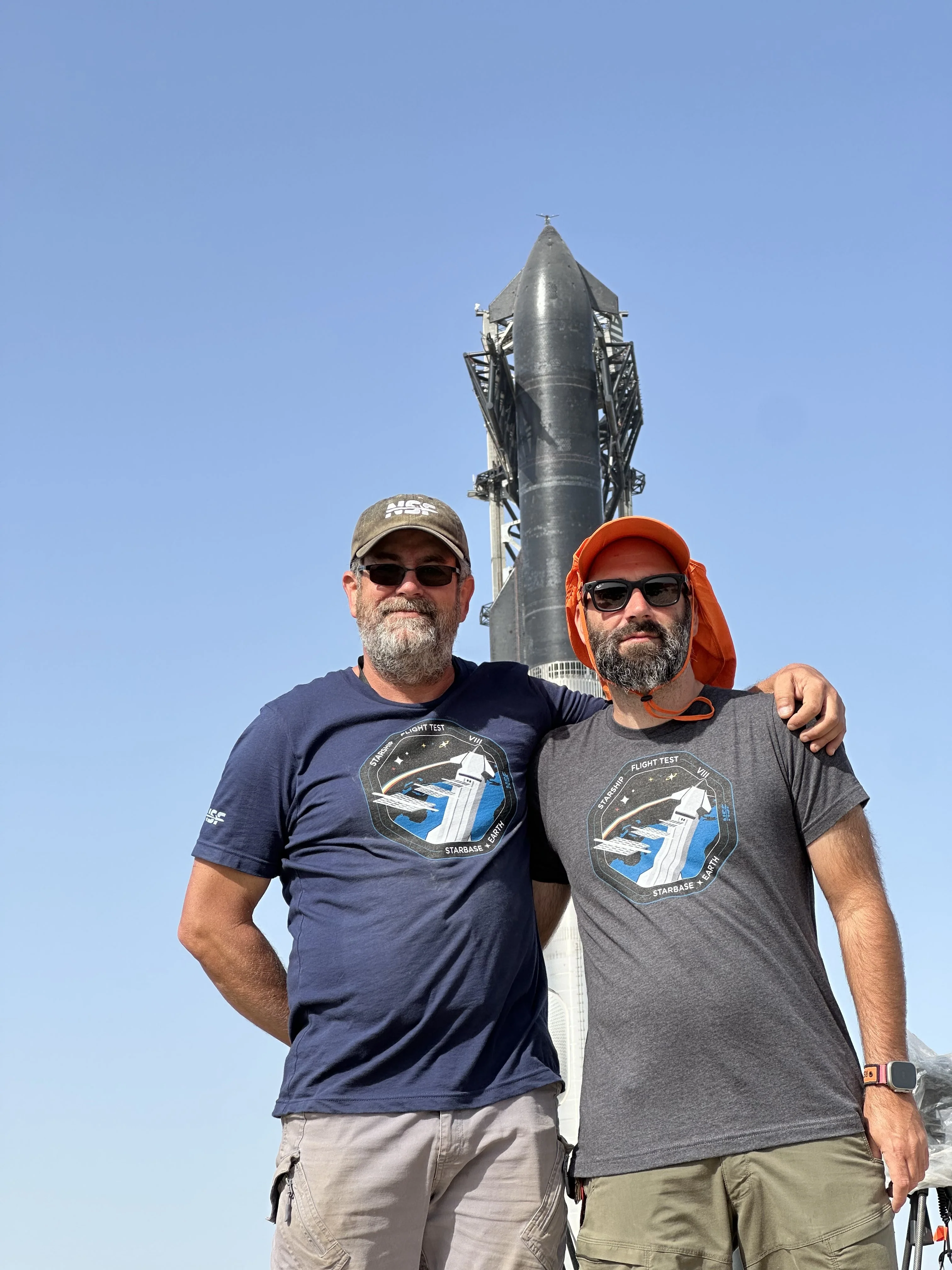 Starship Flight Test 8 - Unisex T-shirt - Image 16
