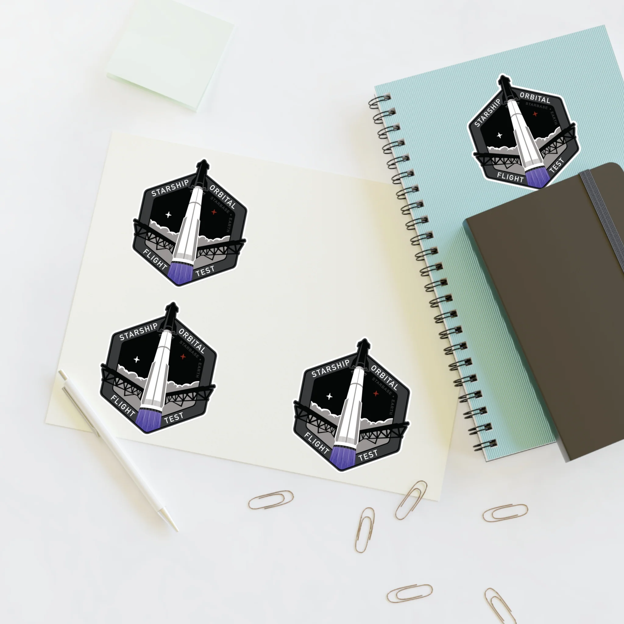 Starship Patch 1 Sticker Sheet - Image 10