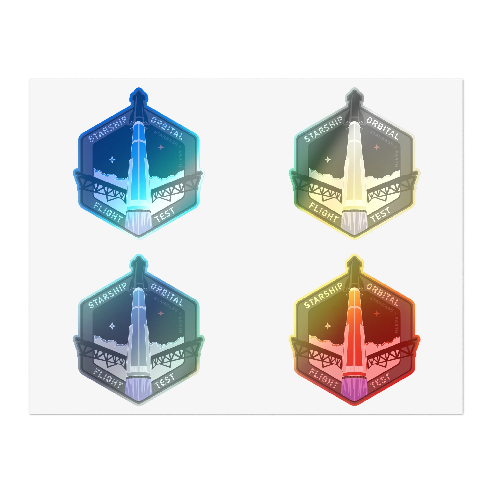 Starship Patch 1 Sticker Sheet - Image 4