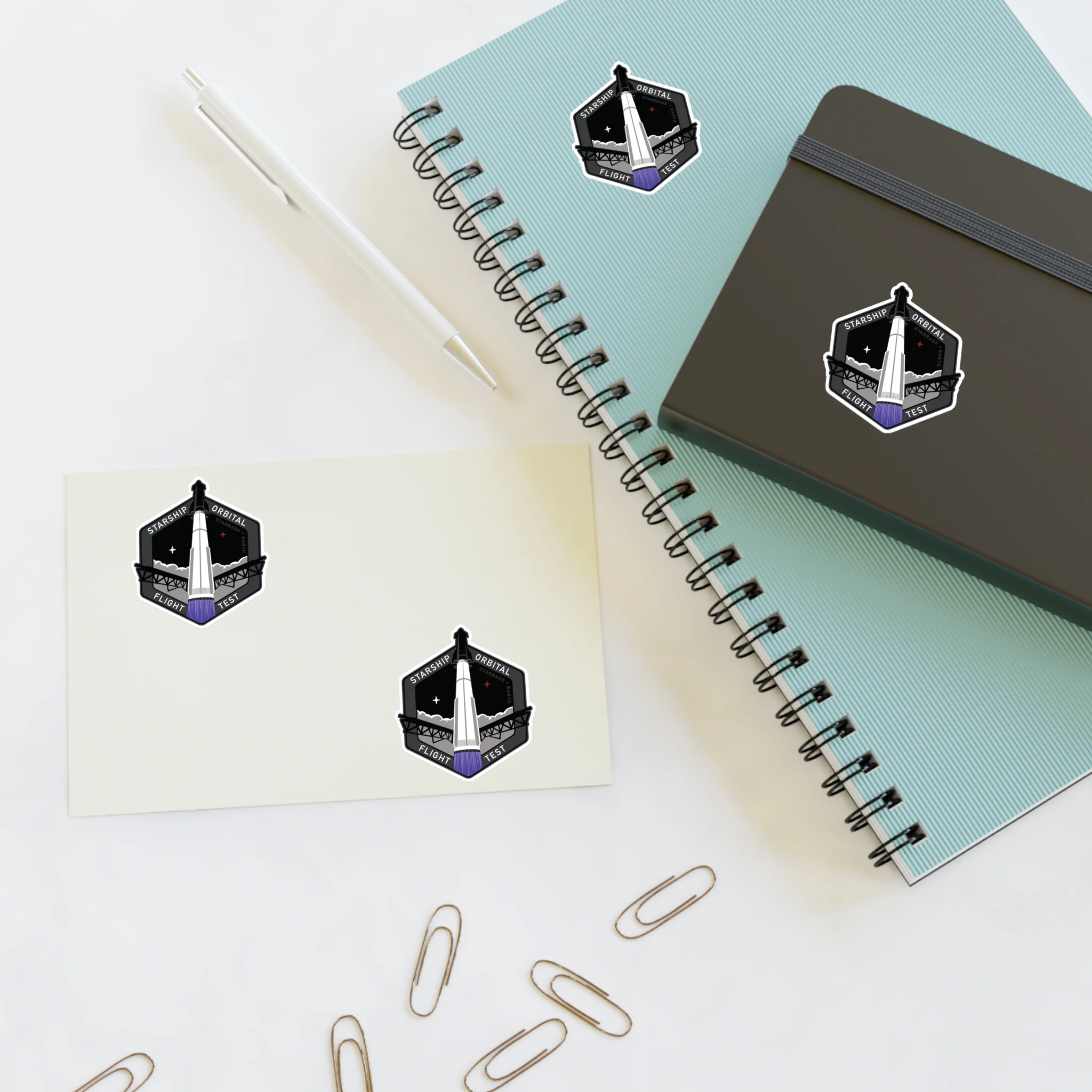 Starship Patch 1 Sticker Sheet - Image 7