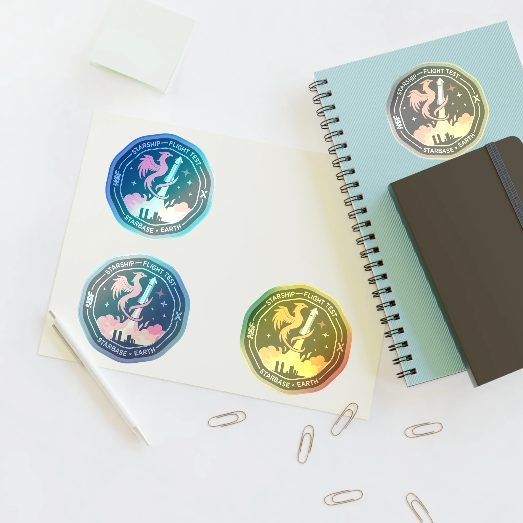 Starship Patch 10 Sticker Sheet - Image 16