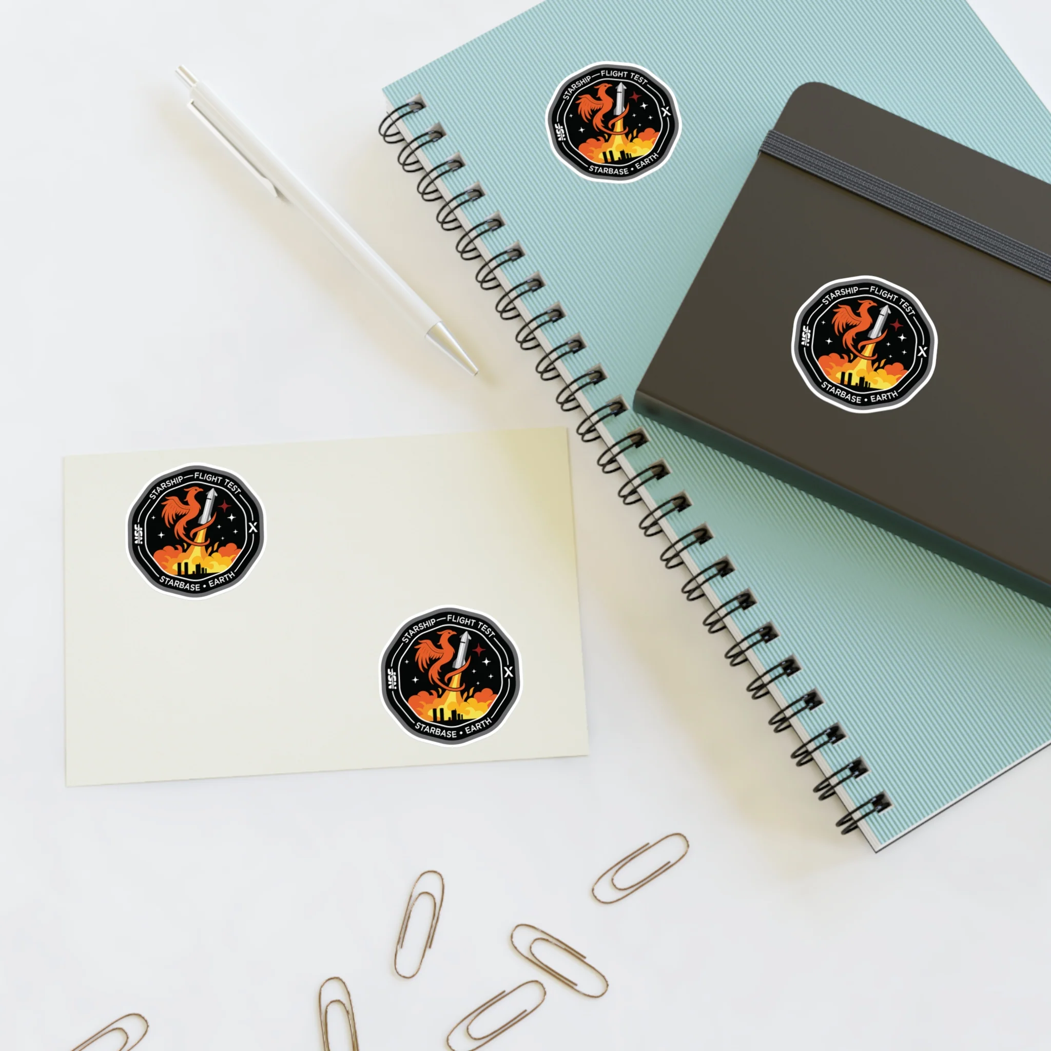 Starship Patch 10 Sticker Sheet - Image 7